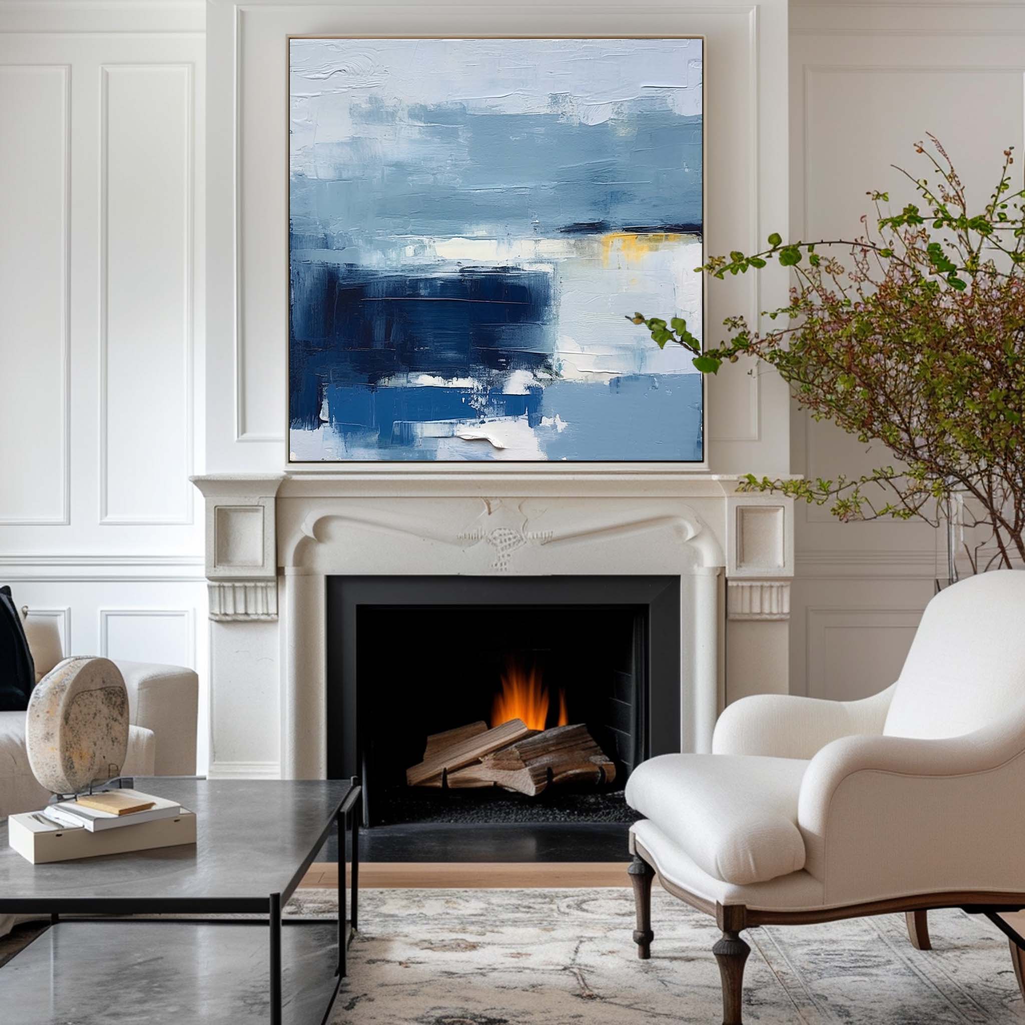 Modern Abstract Painting #ABAS177