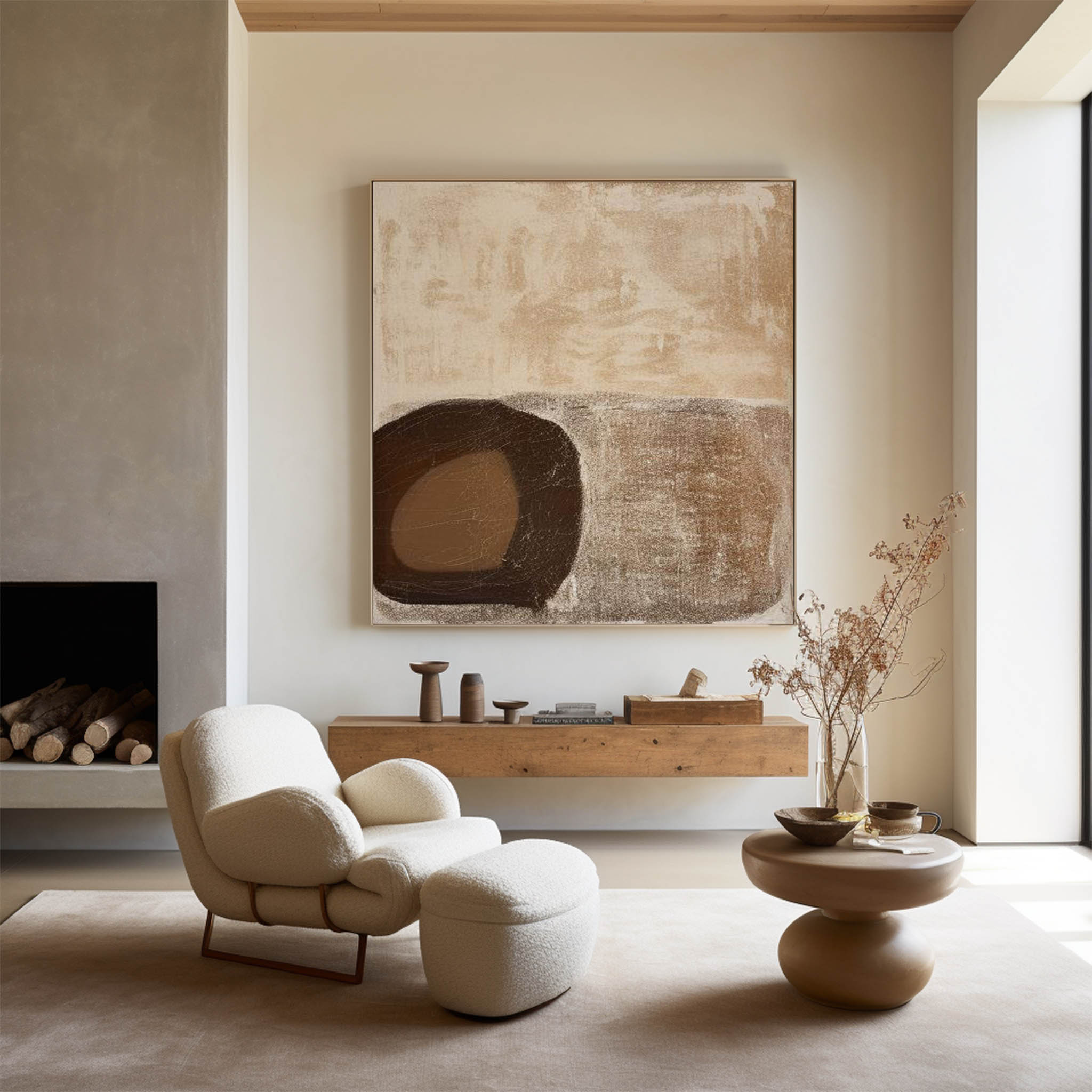 Modern Abstract Painting #ABAS178