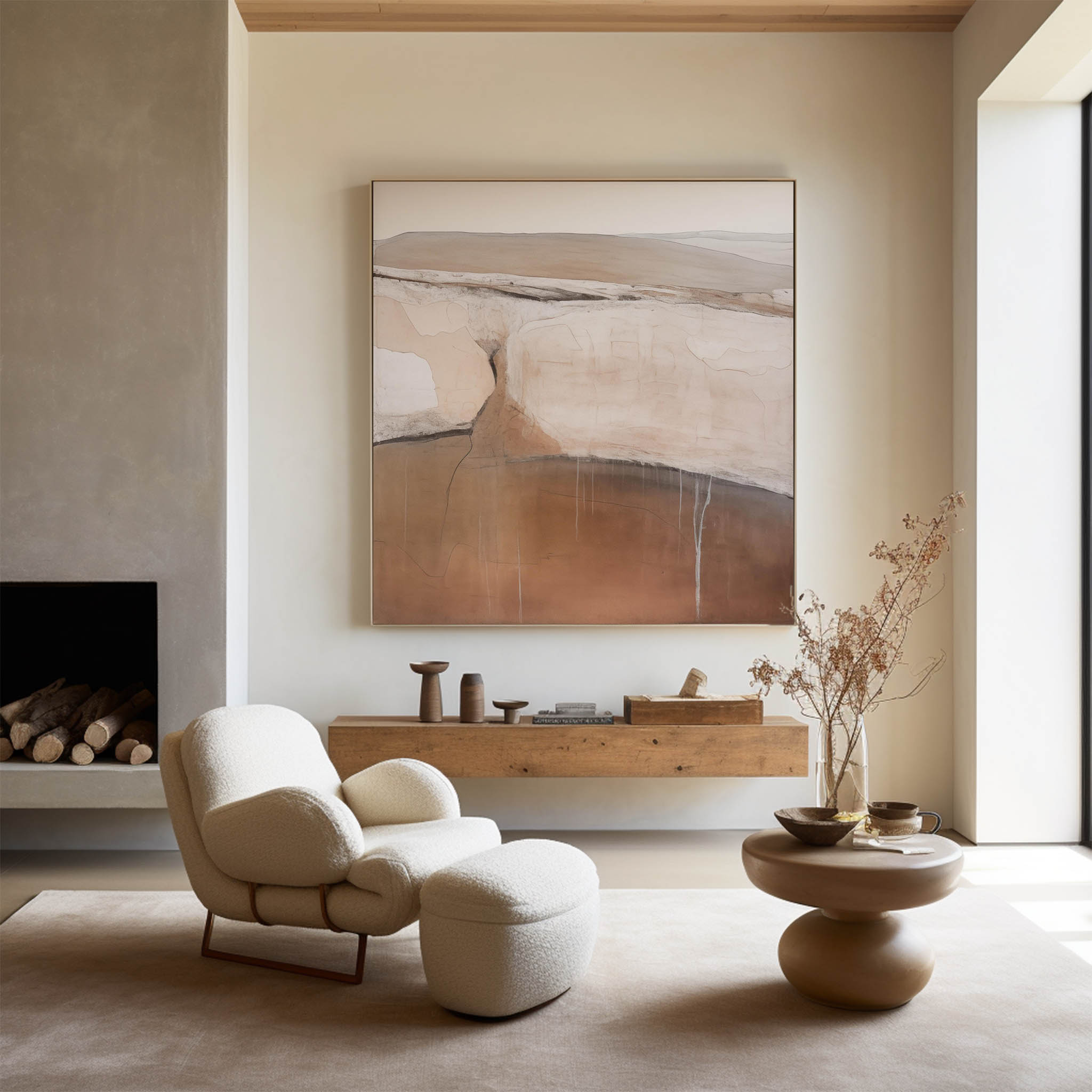 Modern Abstract Painting #ABAS181