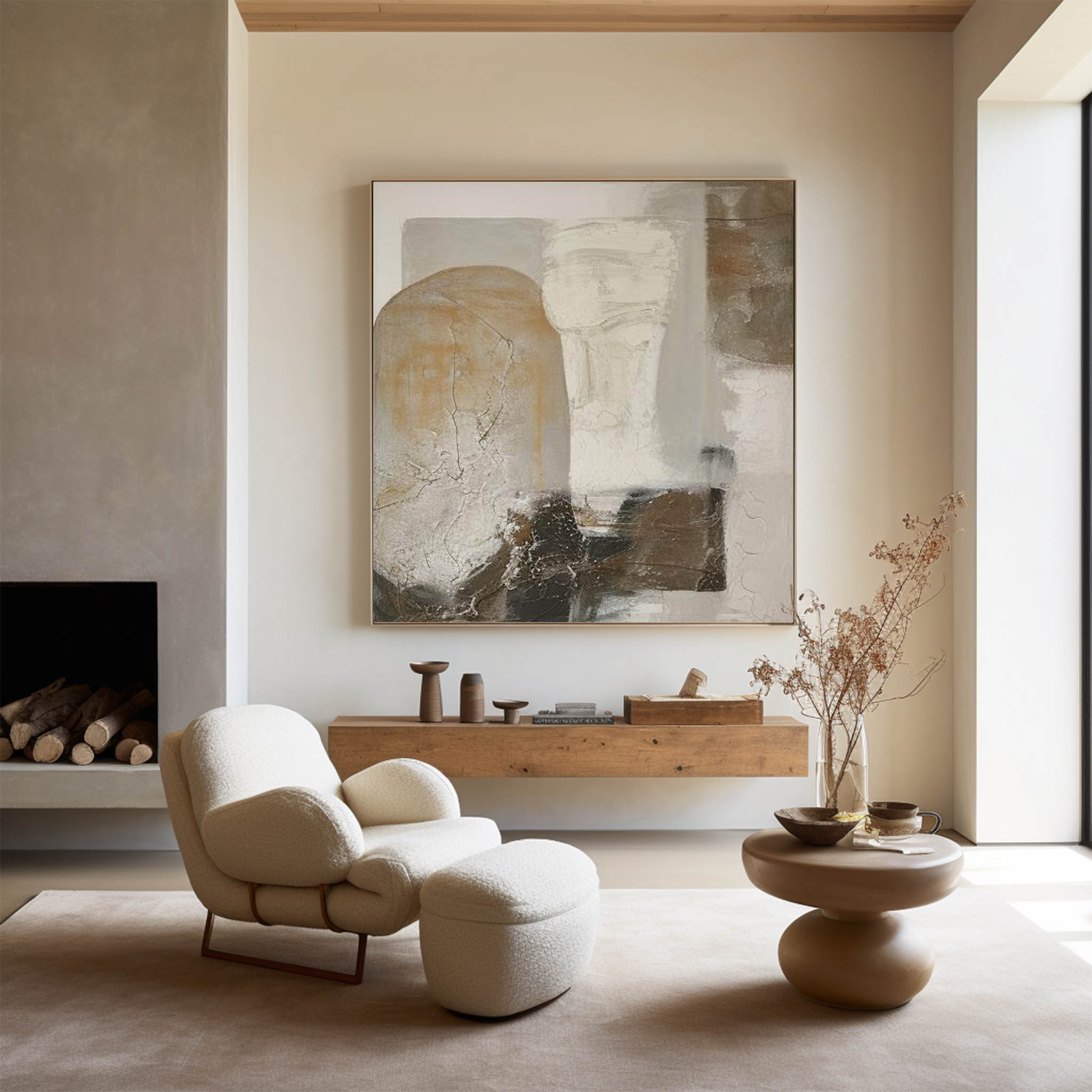 Modern Abstract Painting #ABAS170