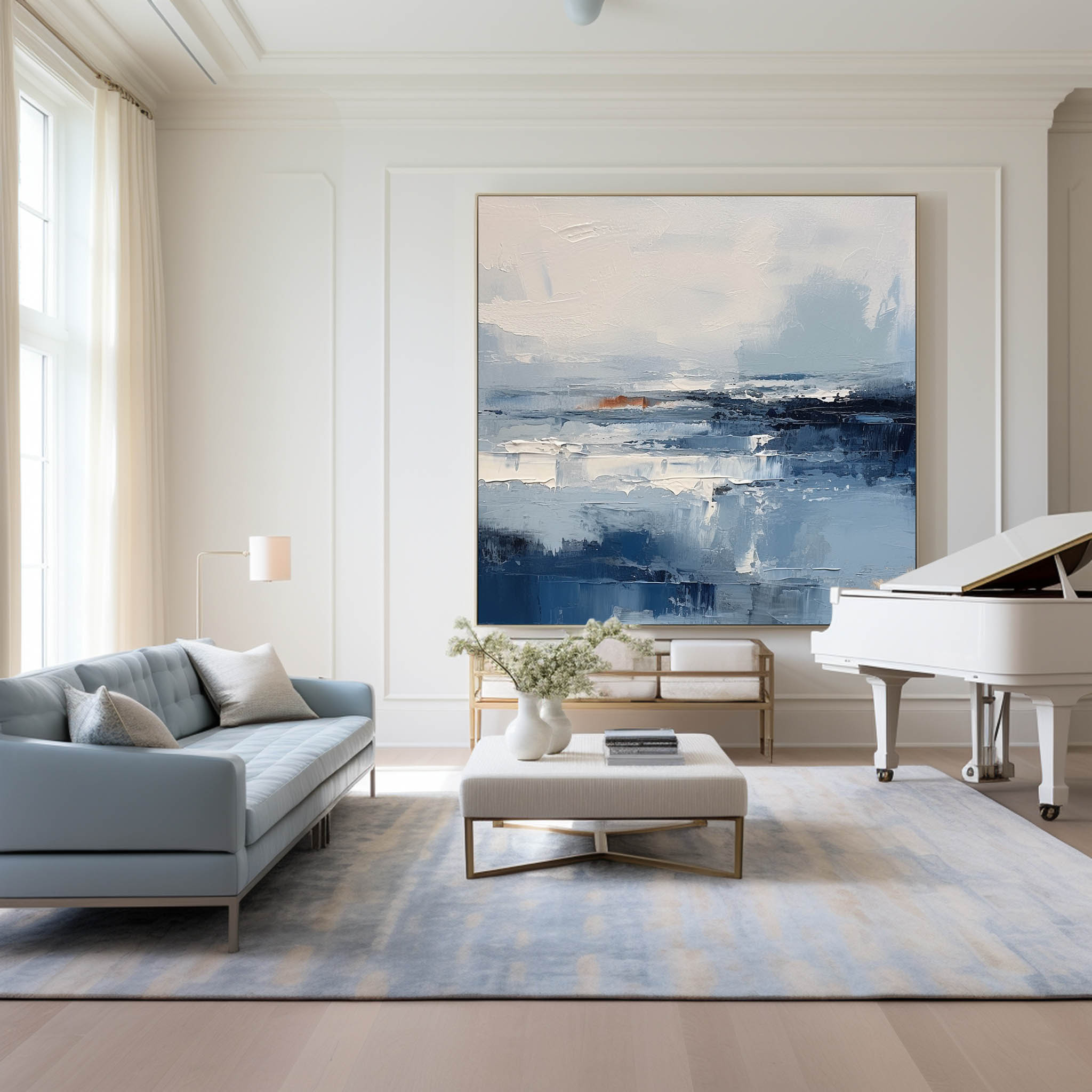 Modern Abstract Painting #ABAS173
