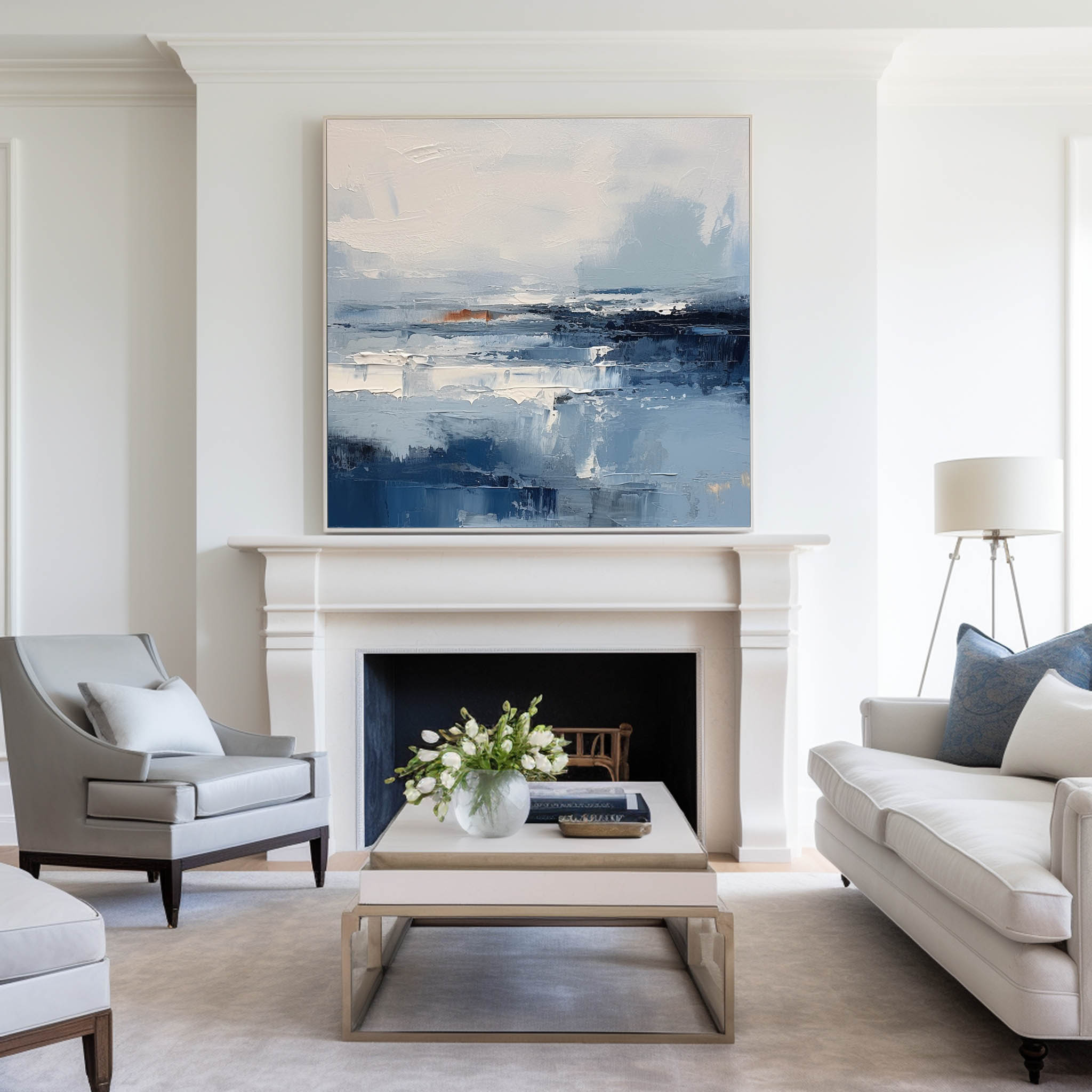 Modern Abstract Painting #ABAS173