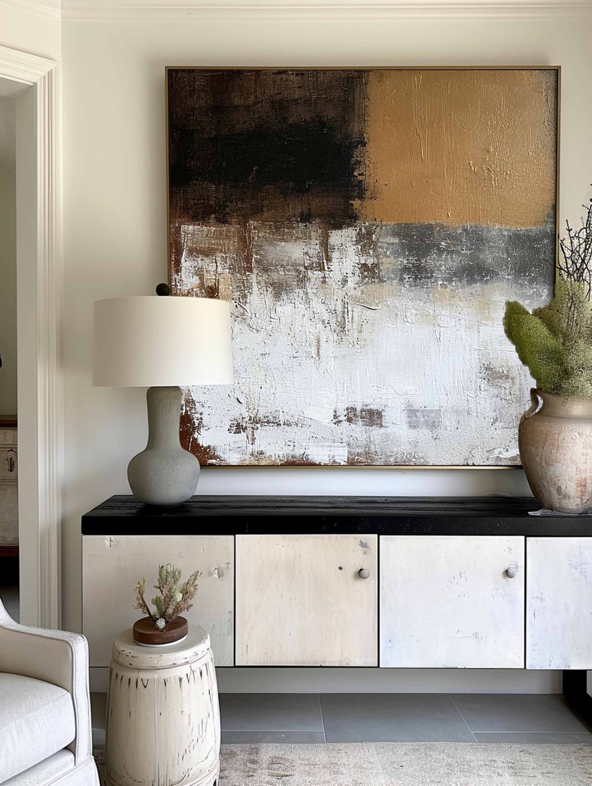 Modern Abstract Painting #ABAS187