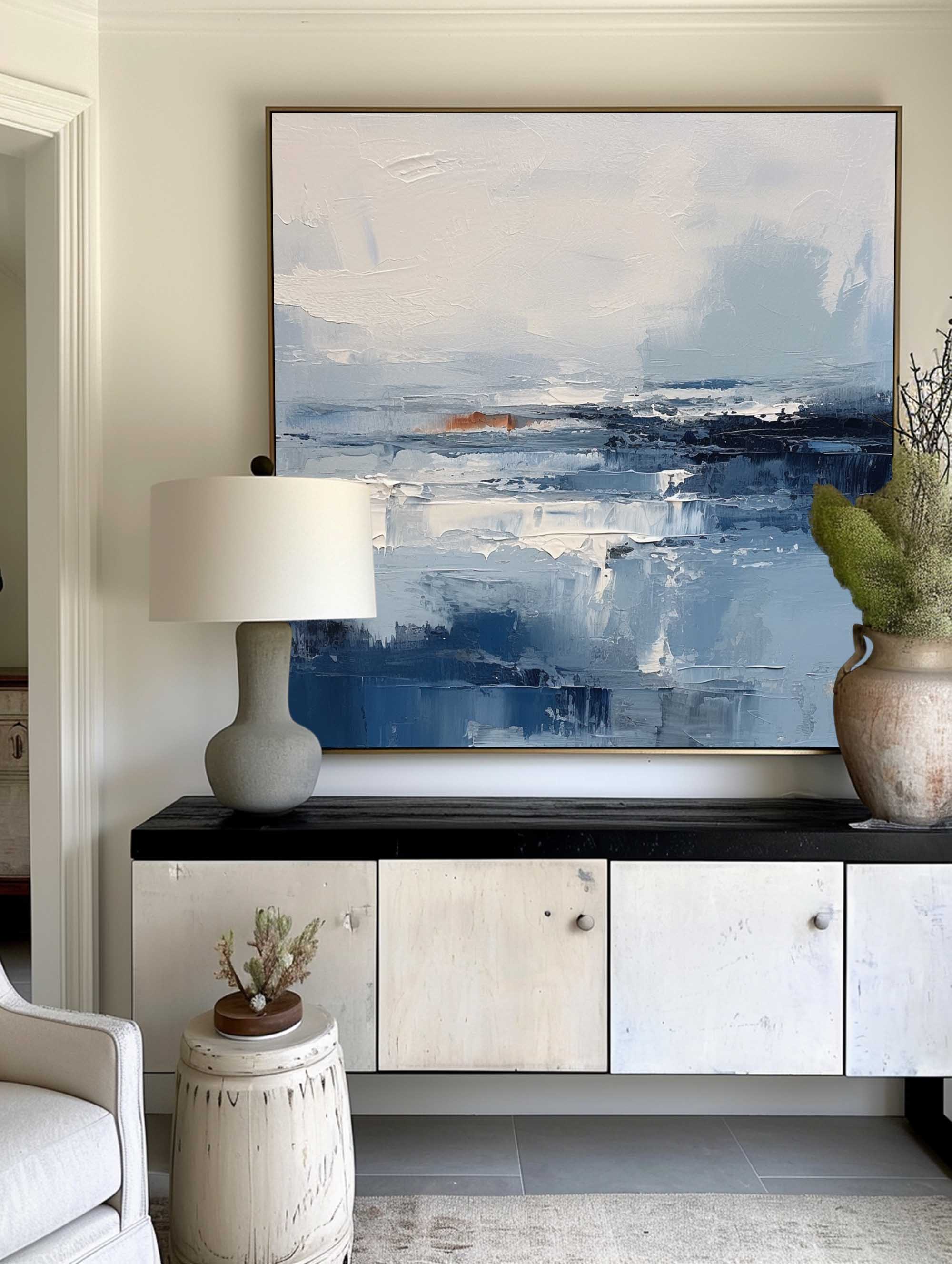 Modern Abstract Painting #ABAS173