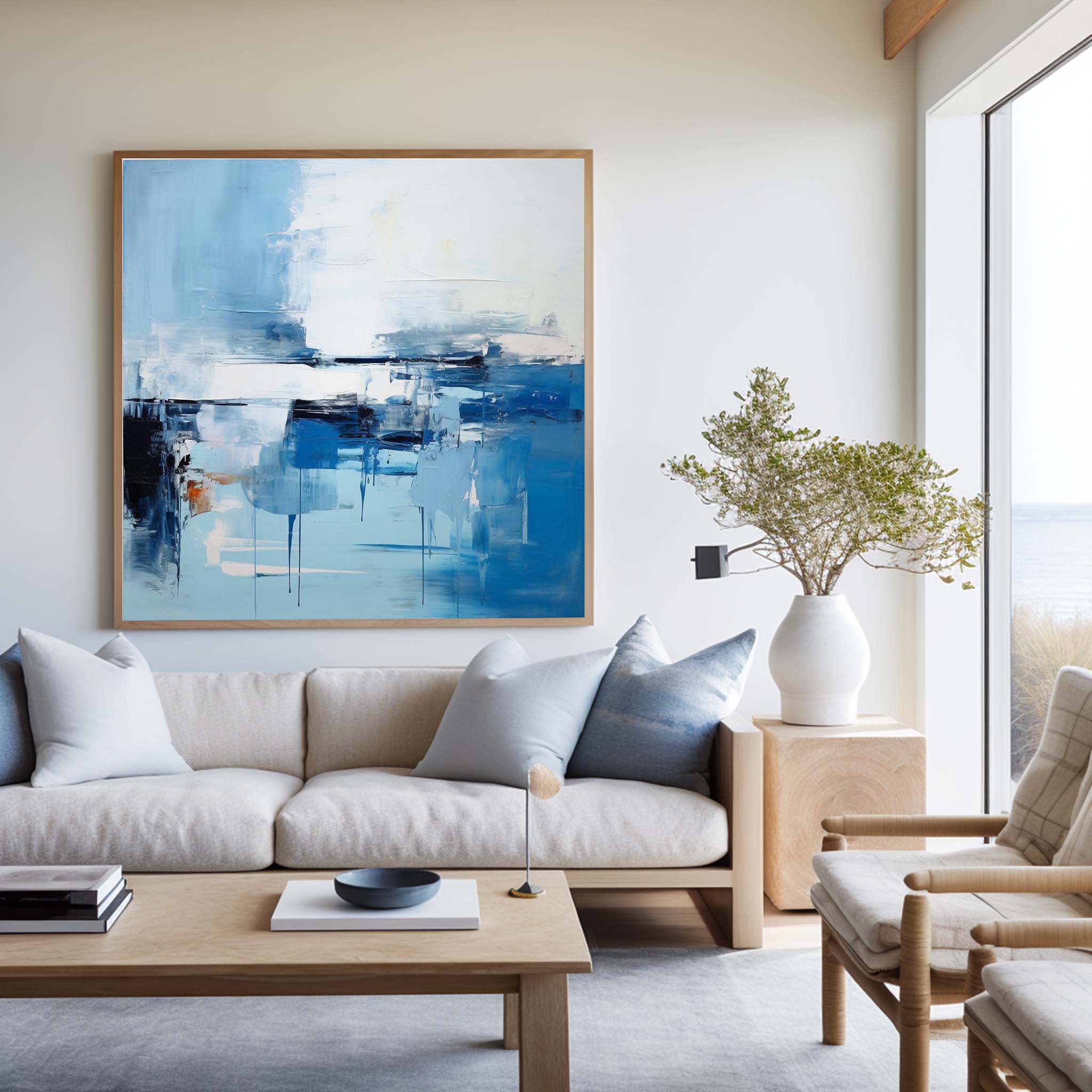 Modern Abstract Painting #ABAS176