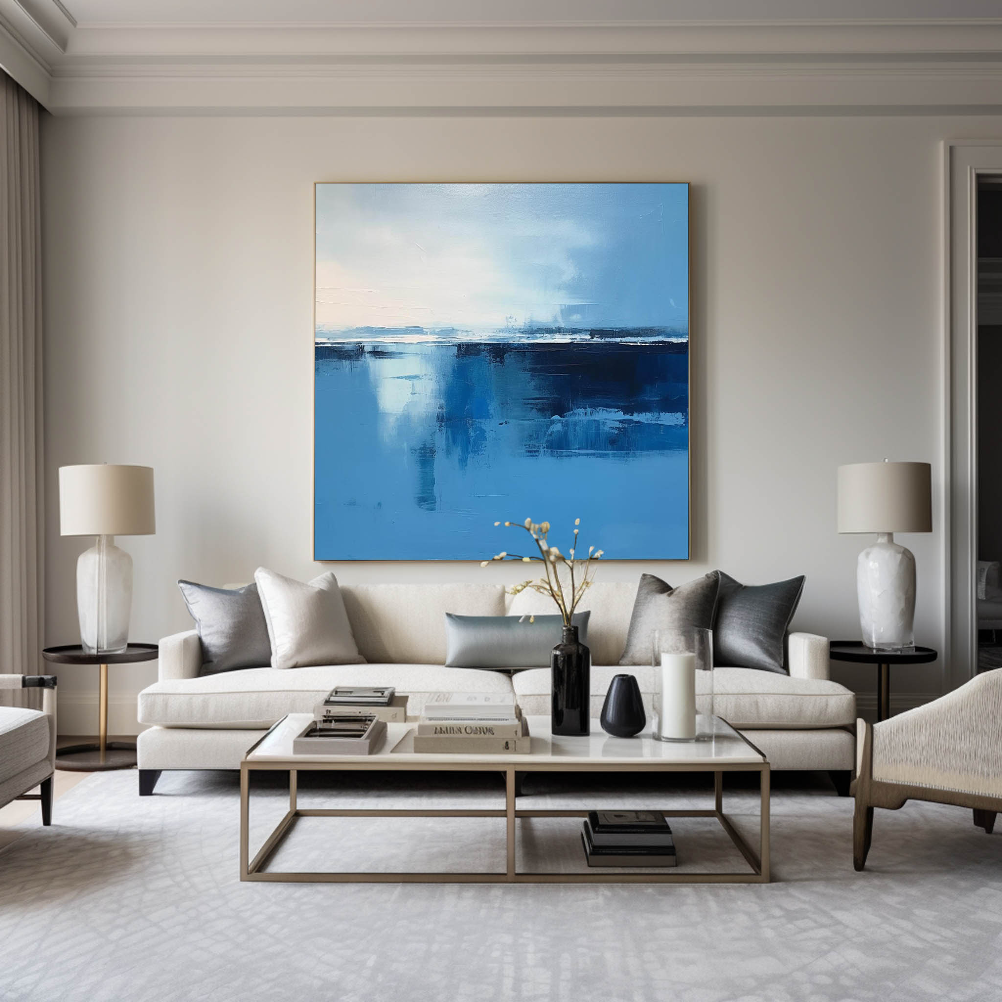 Modern Abstract Painting #ABAS175