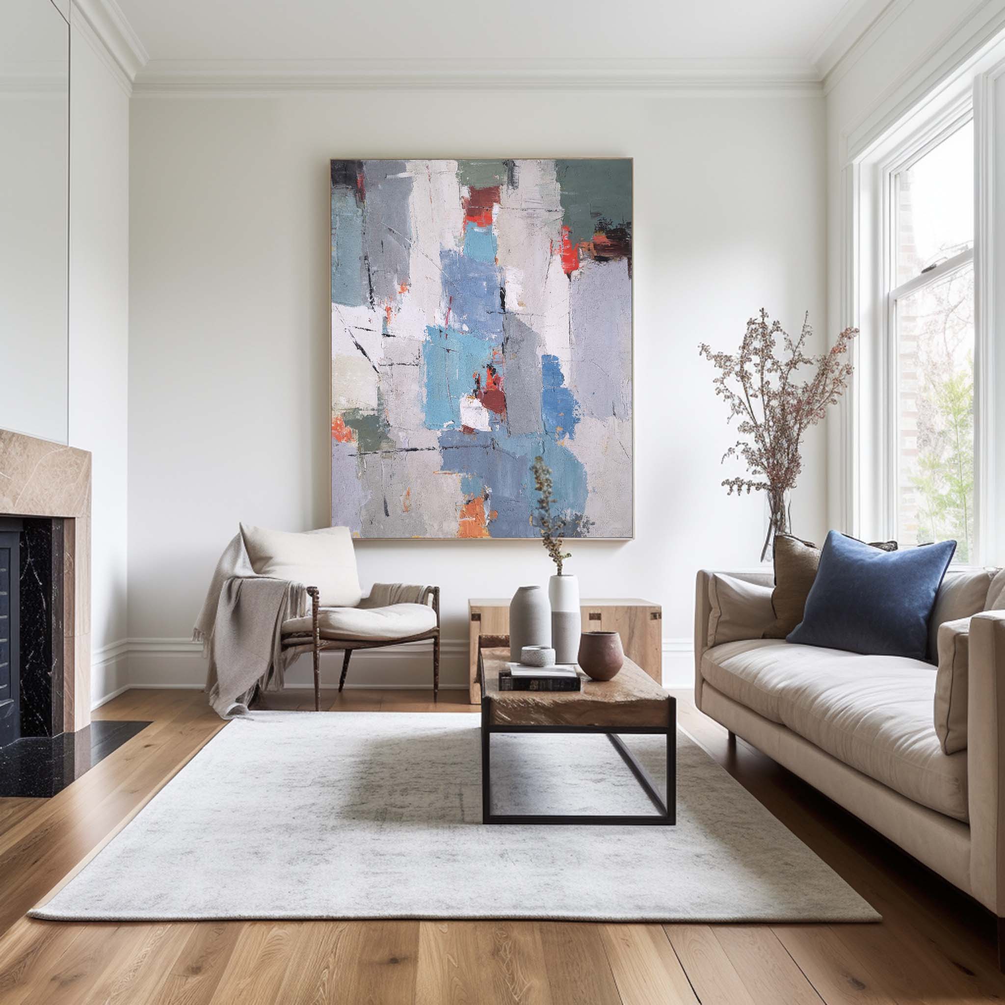 Modern Abstract Painting #ABAV50