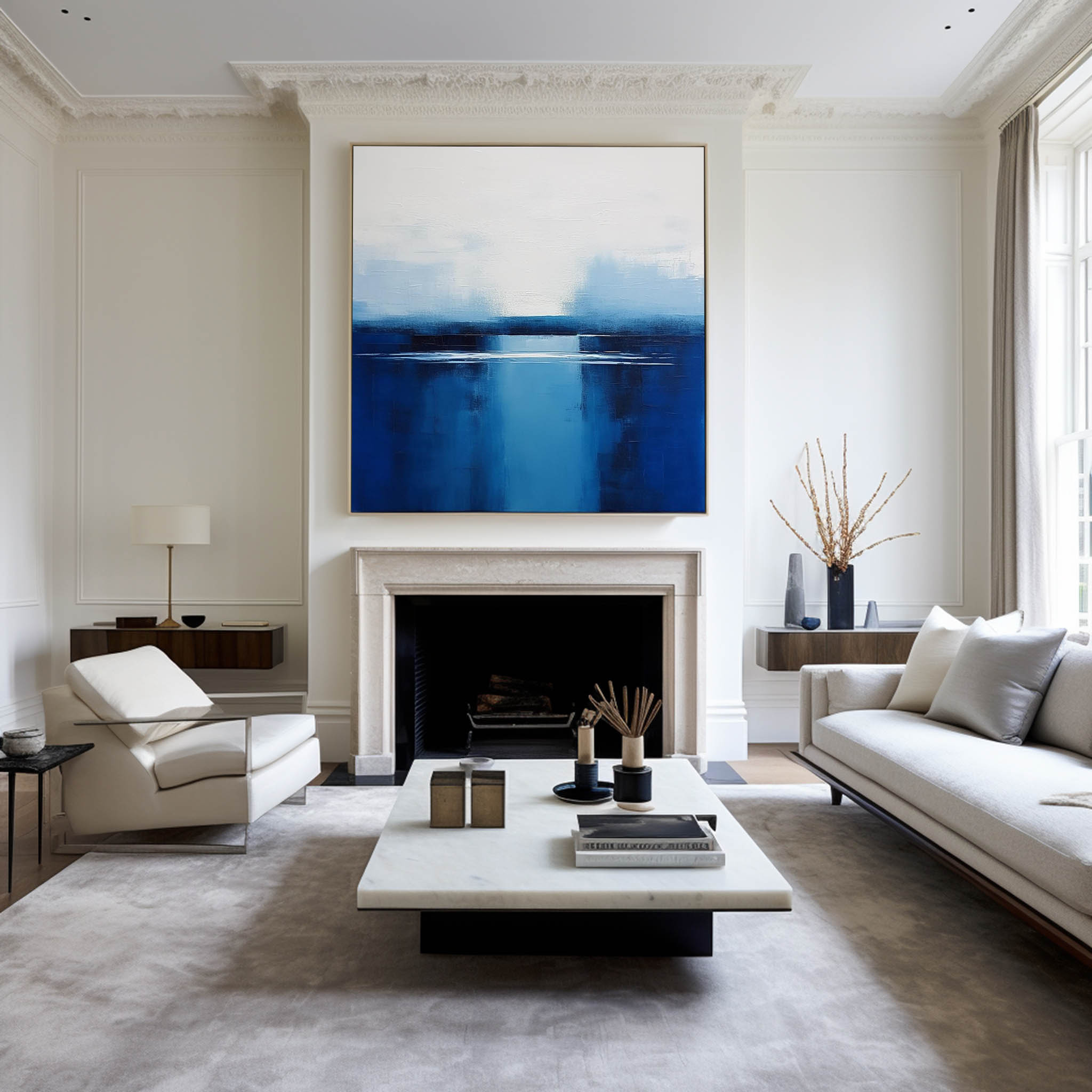Modern Abstract Painting #ABAS174