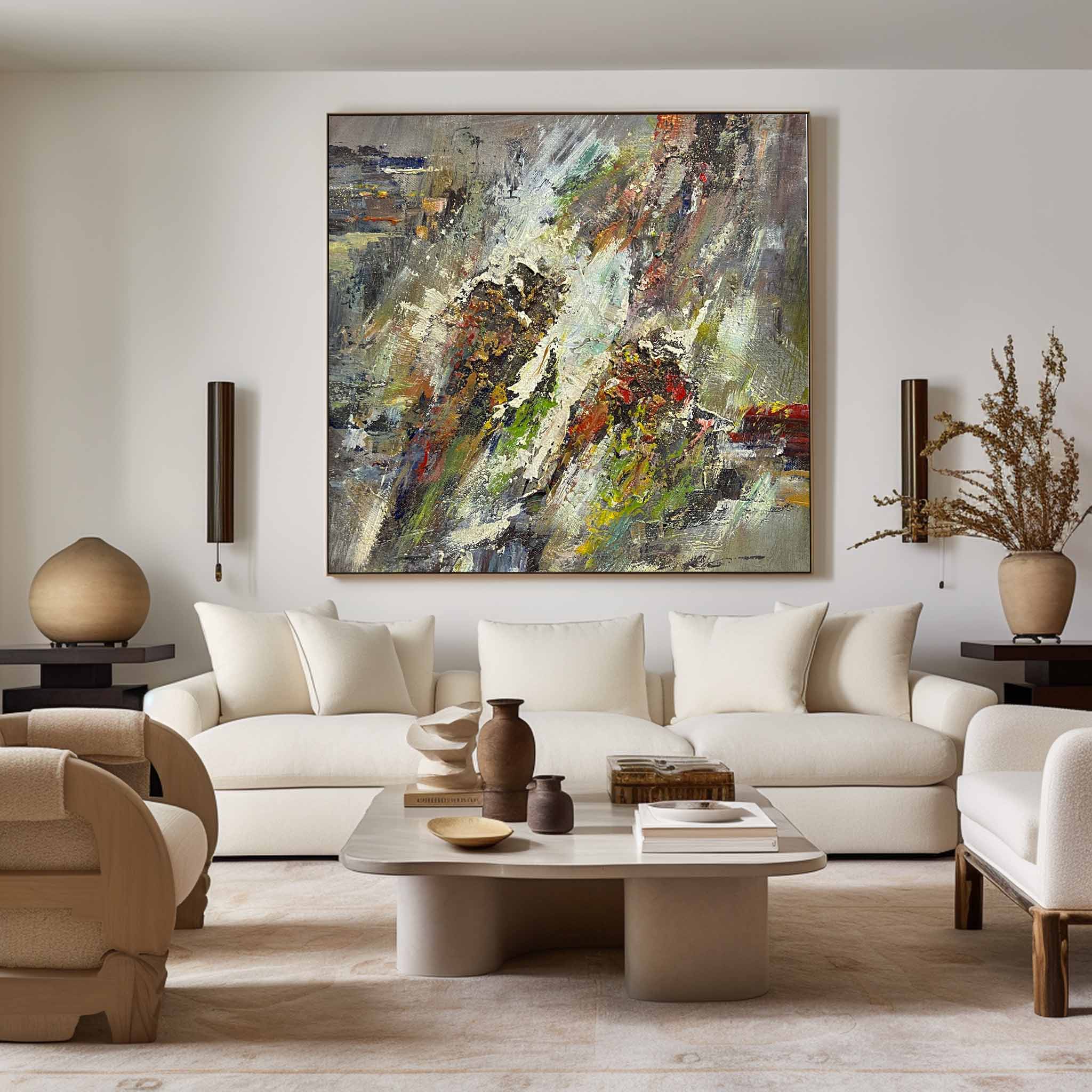 Colorful Abstract Painting #ABAS83