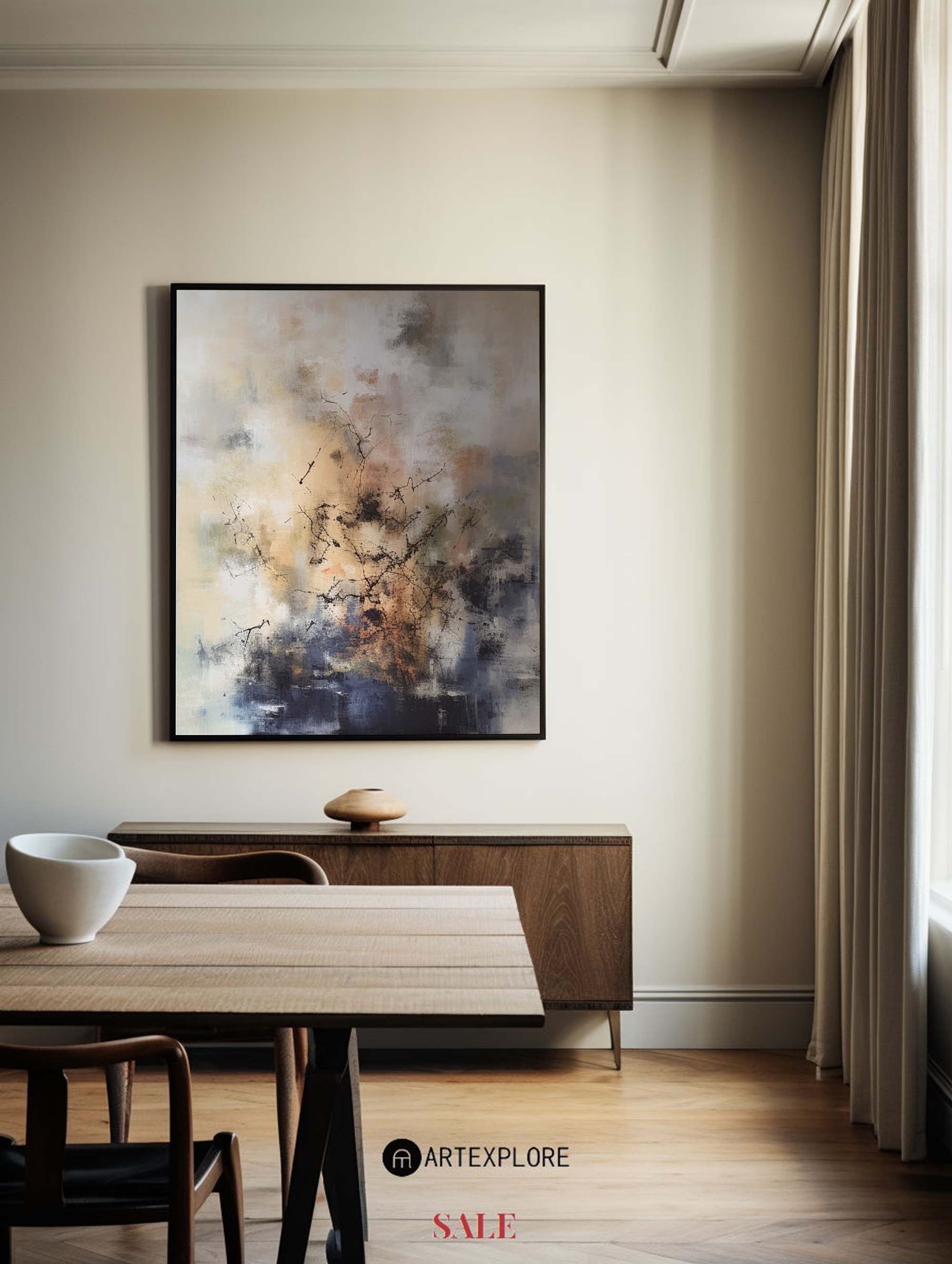 Modern Abstract Painting #ABAV394