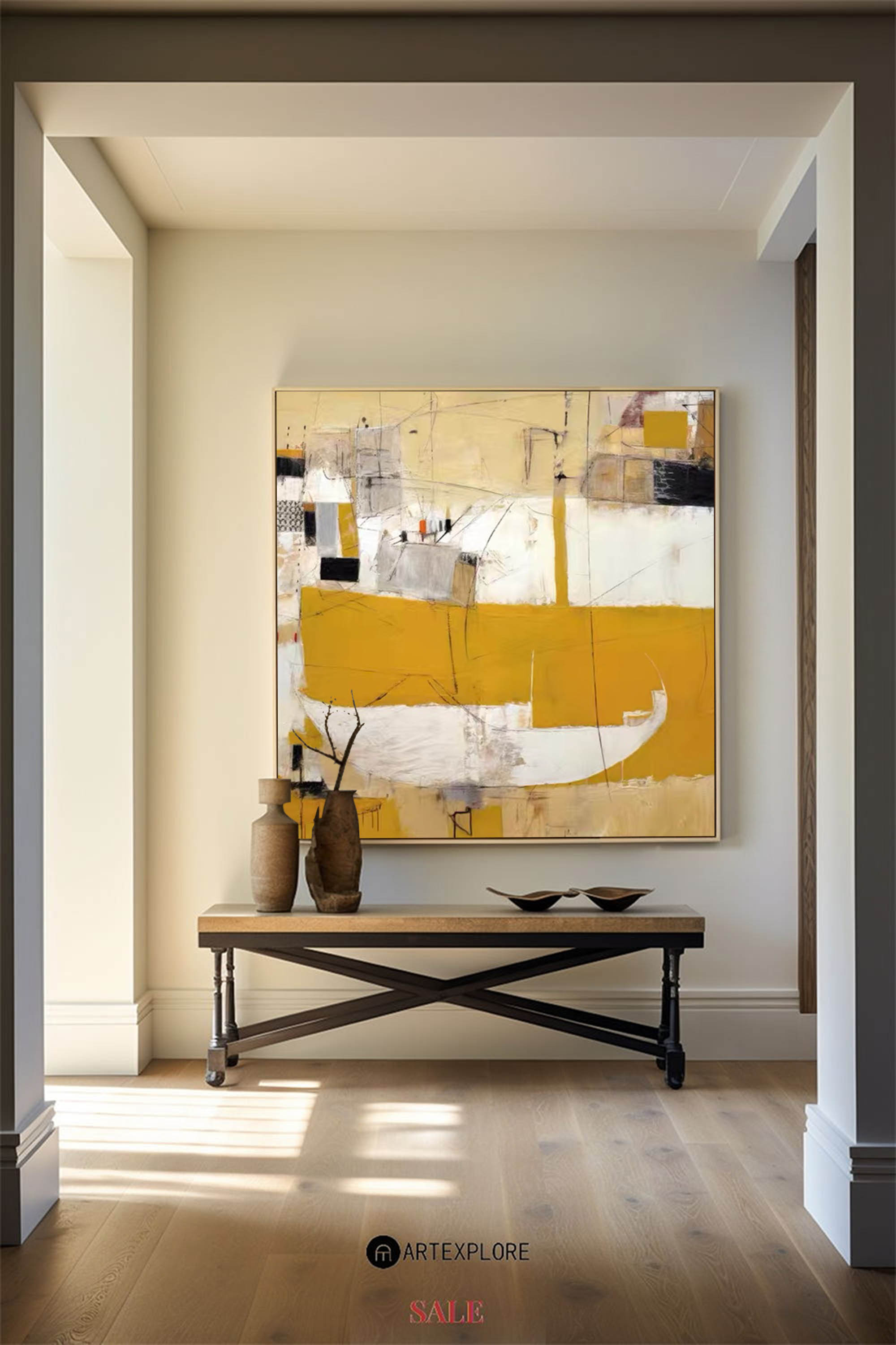 Modern Abstract Painting #ABAS163