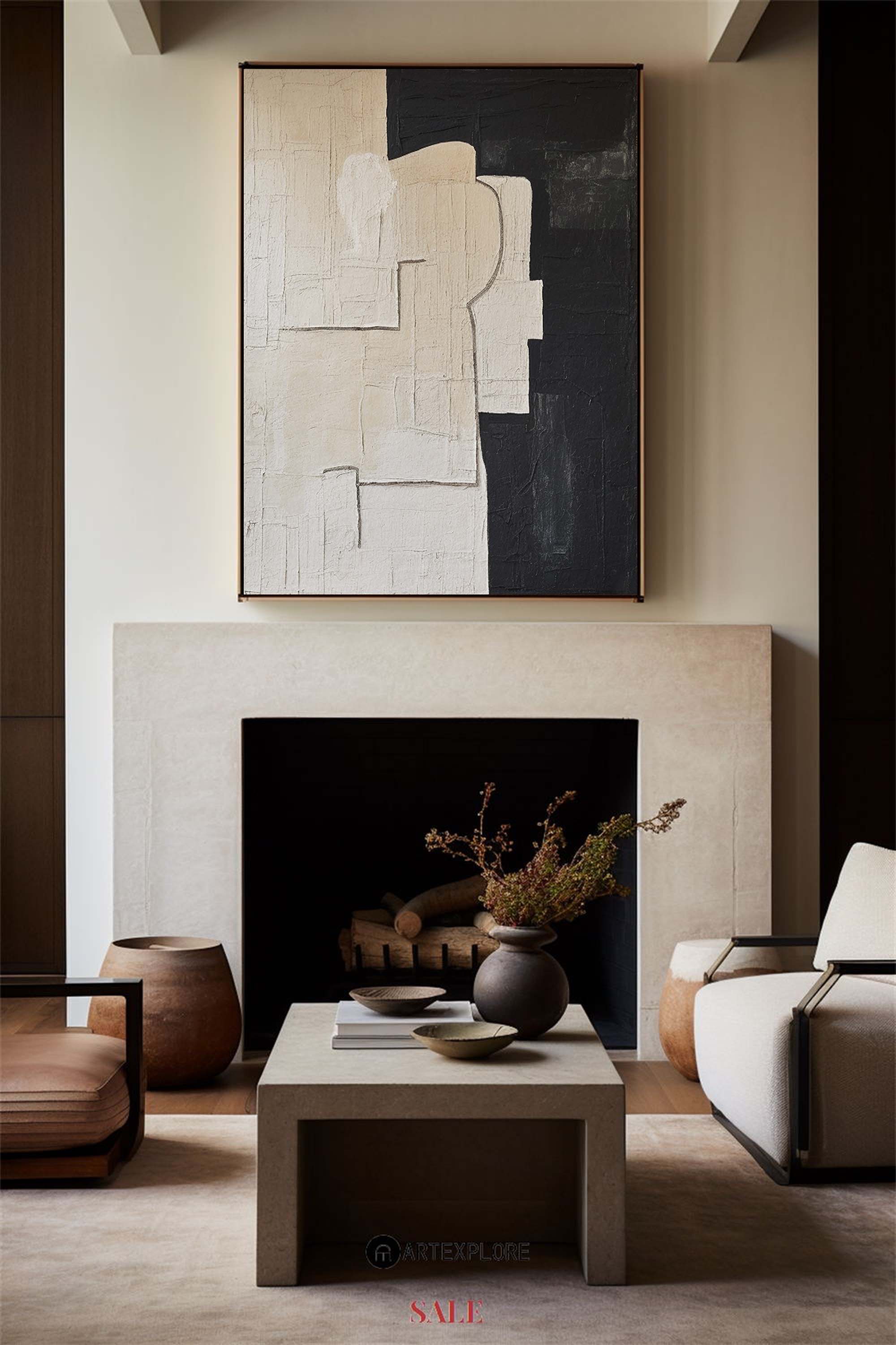 Modern Abstract Painting #ABAV402