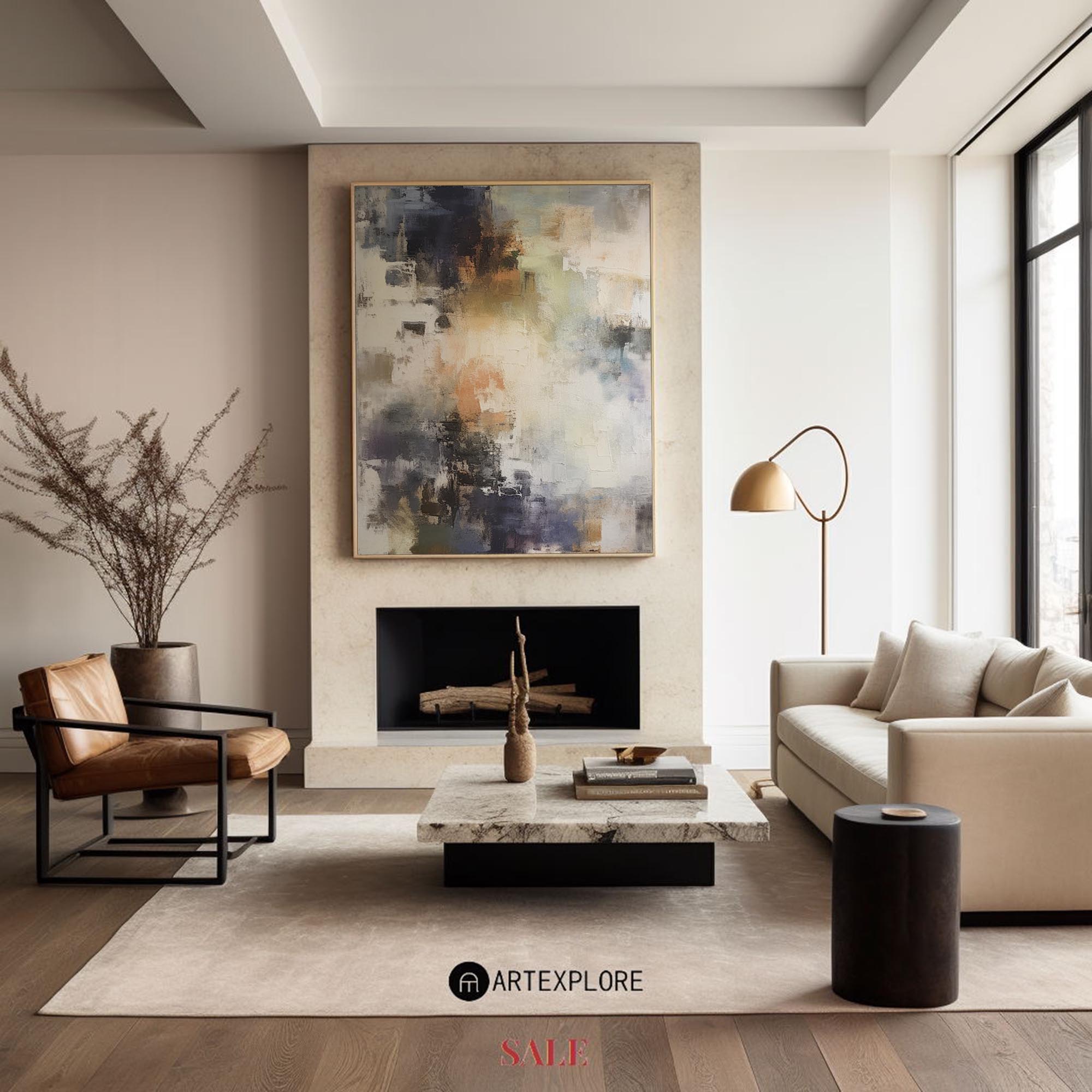 Modern Abstract Painting #ABAV398