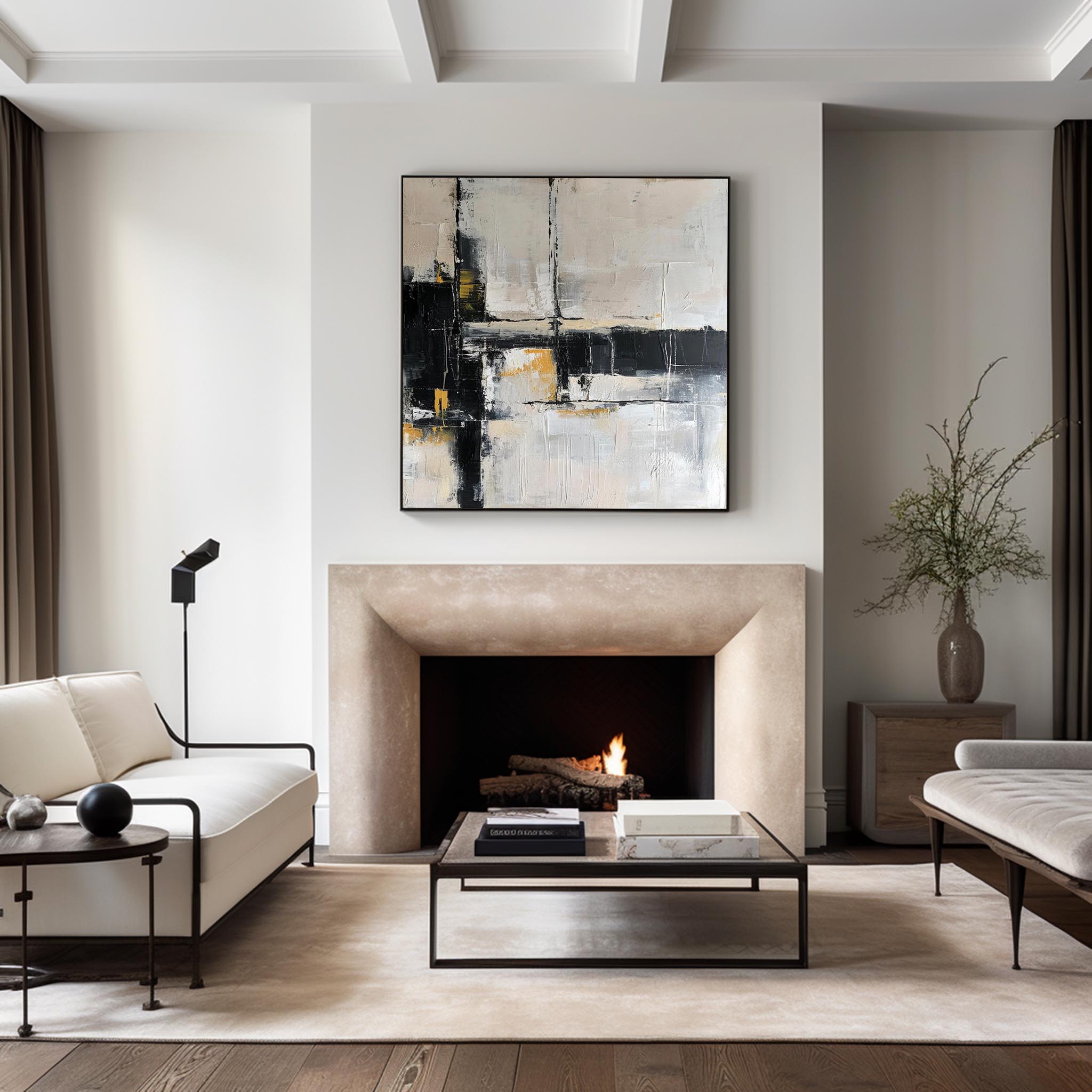 Modern Abstract Painting #ABAS185