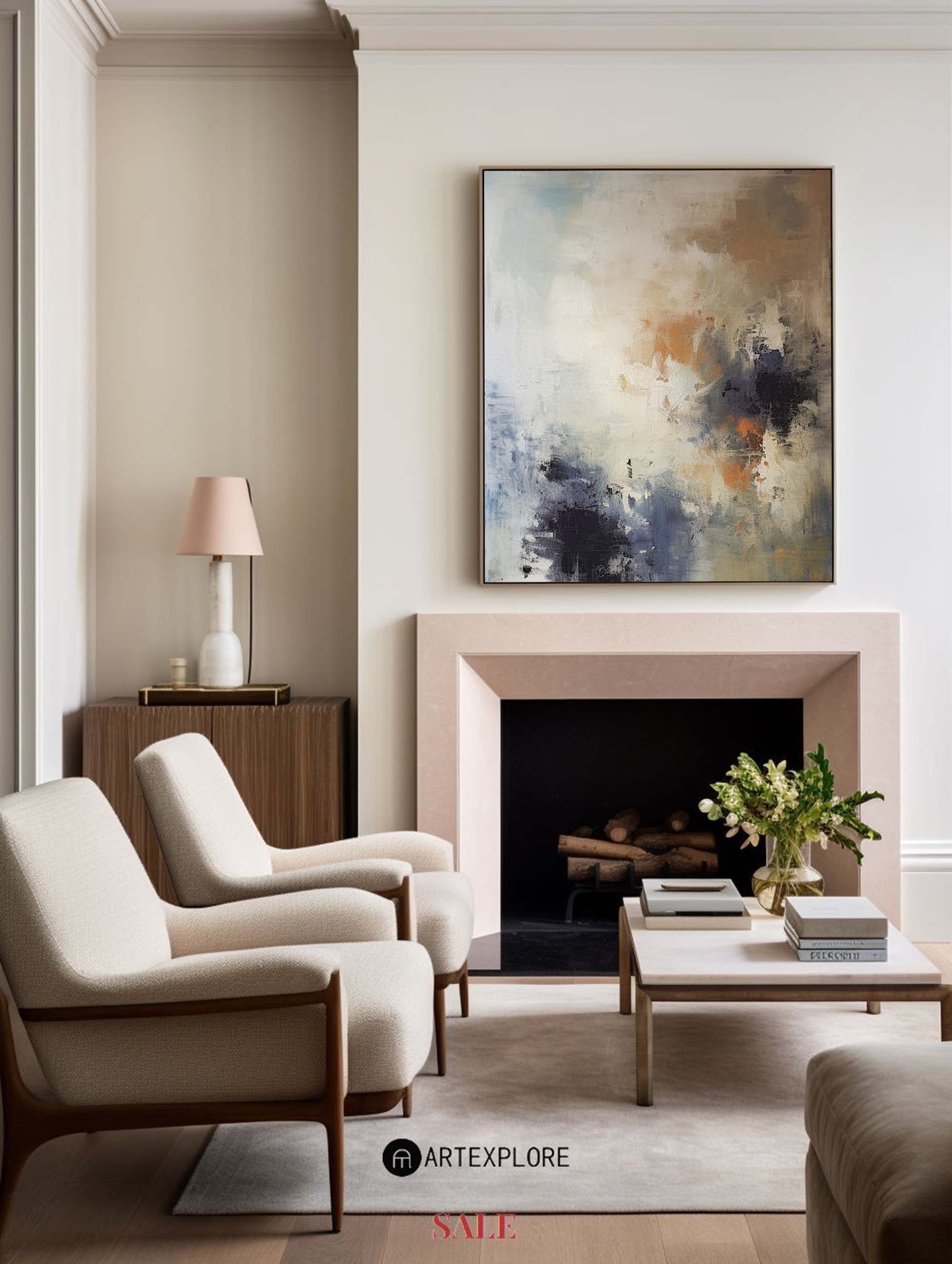 Modern Abstract Painting #ABAV393