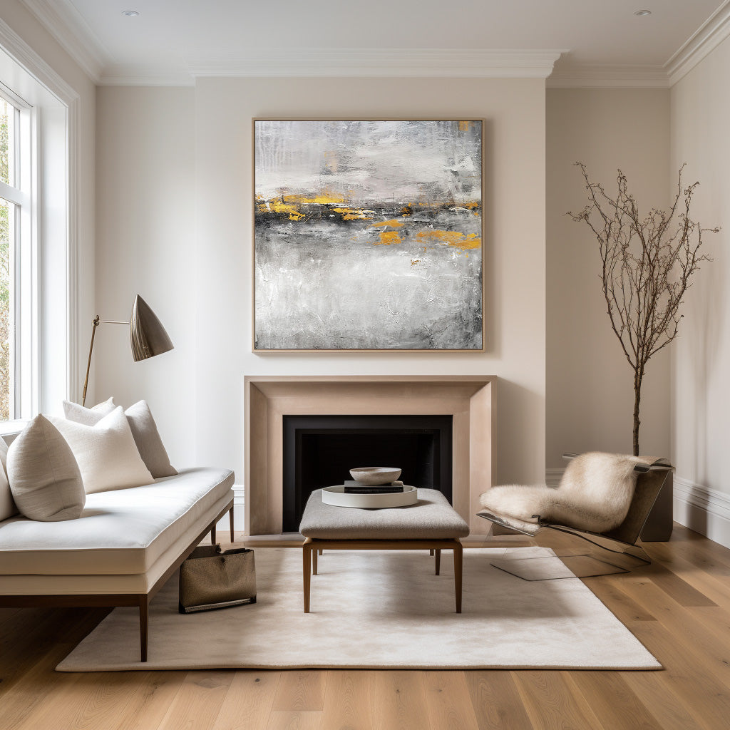 Large Abstract Original Landscape Painting #ABLS11