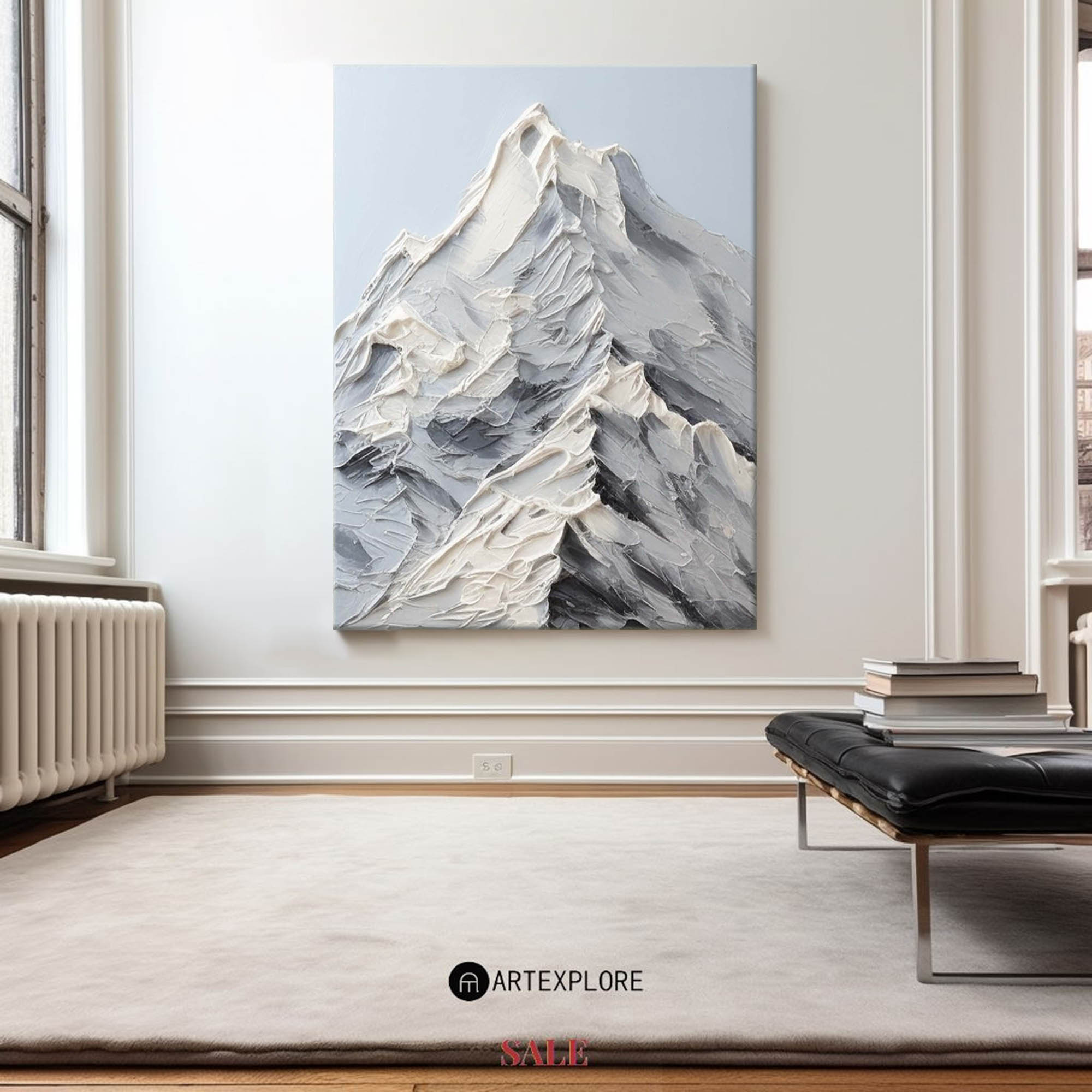 Modern Mountain Art Painting #ABLV14