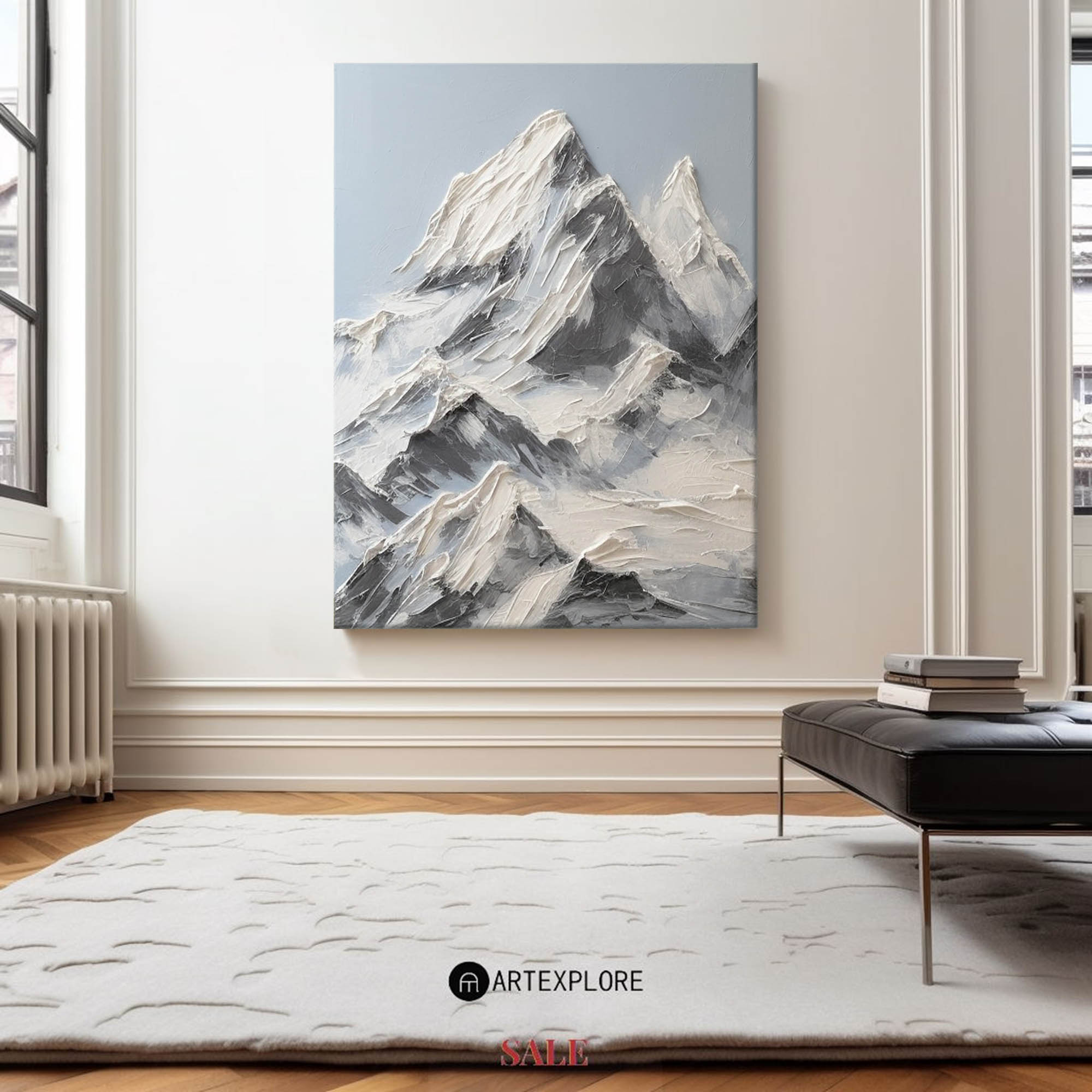 Modern Mountain Art Painting #ABLV17