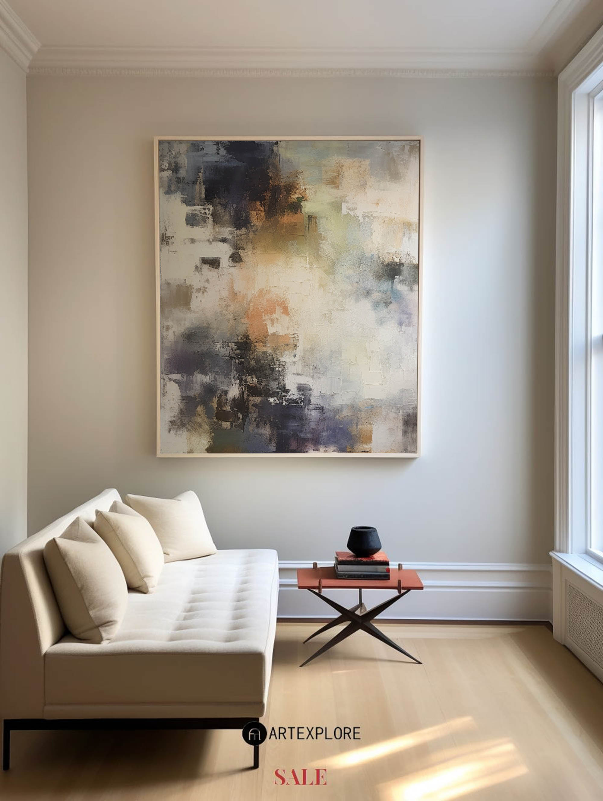 Modern Abstract Painting #ABAV398