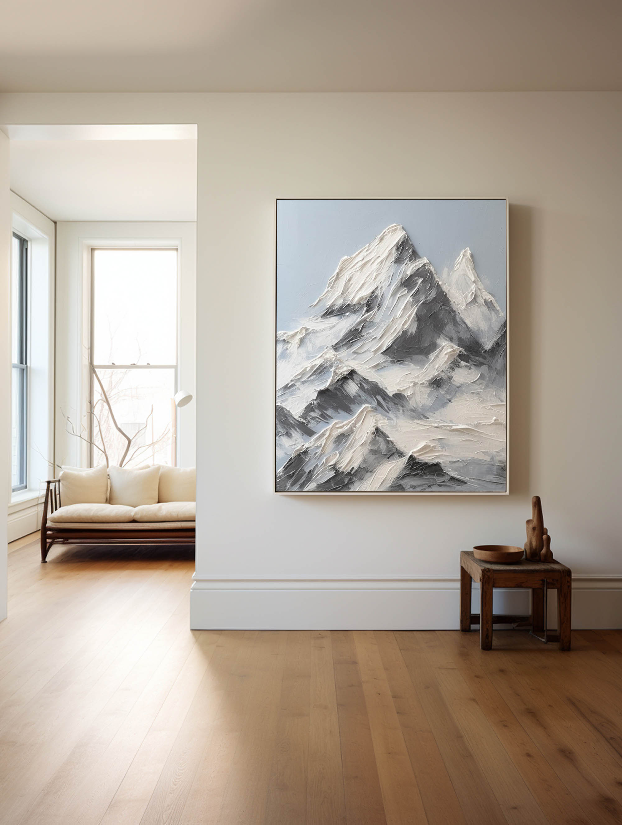 Modern Mountain Art Painting #ABLV17