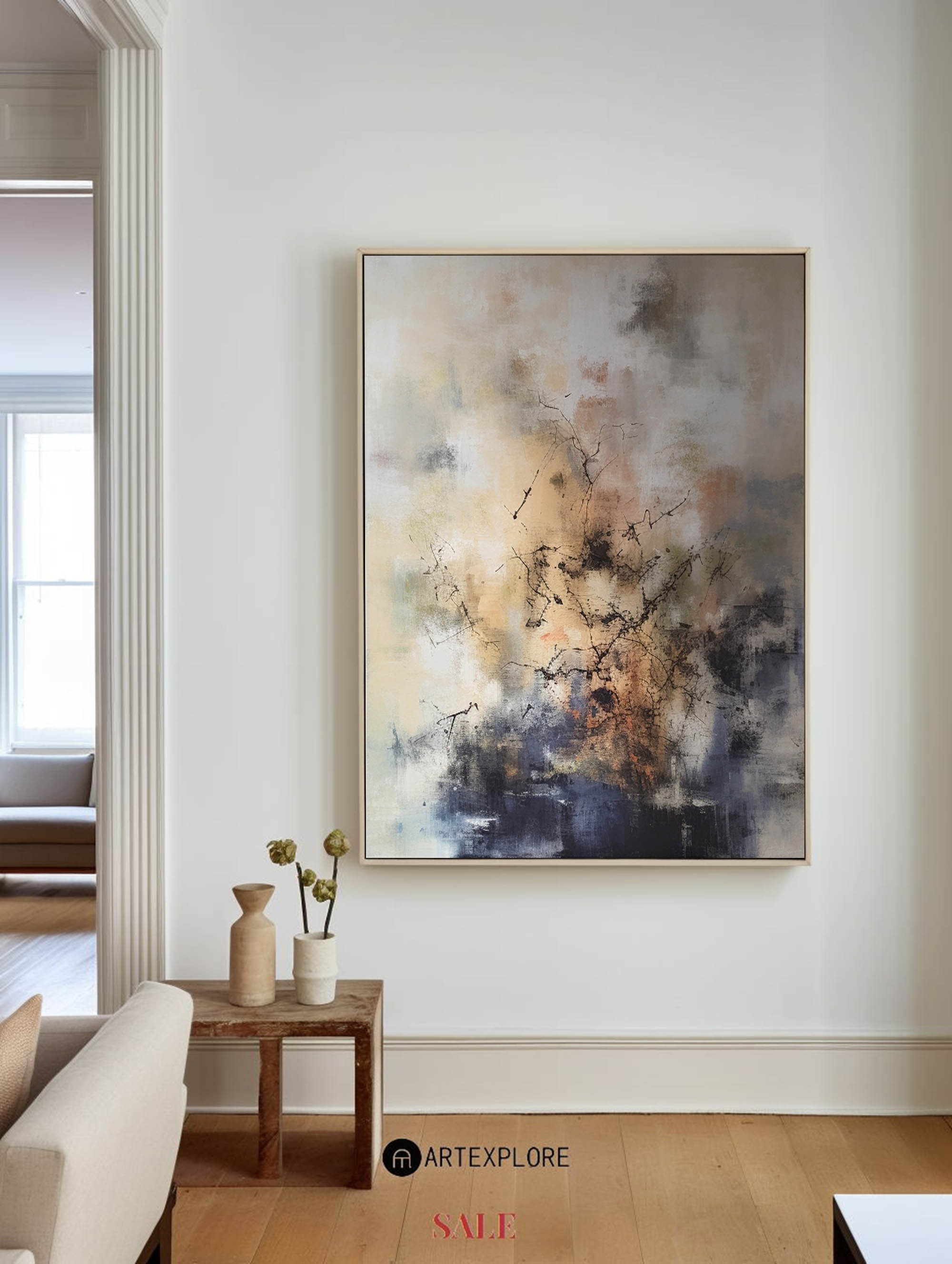 Modern Abstract Painting #ABAV394