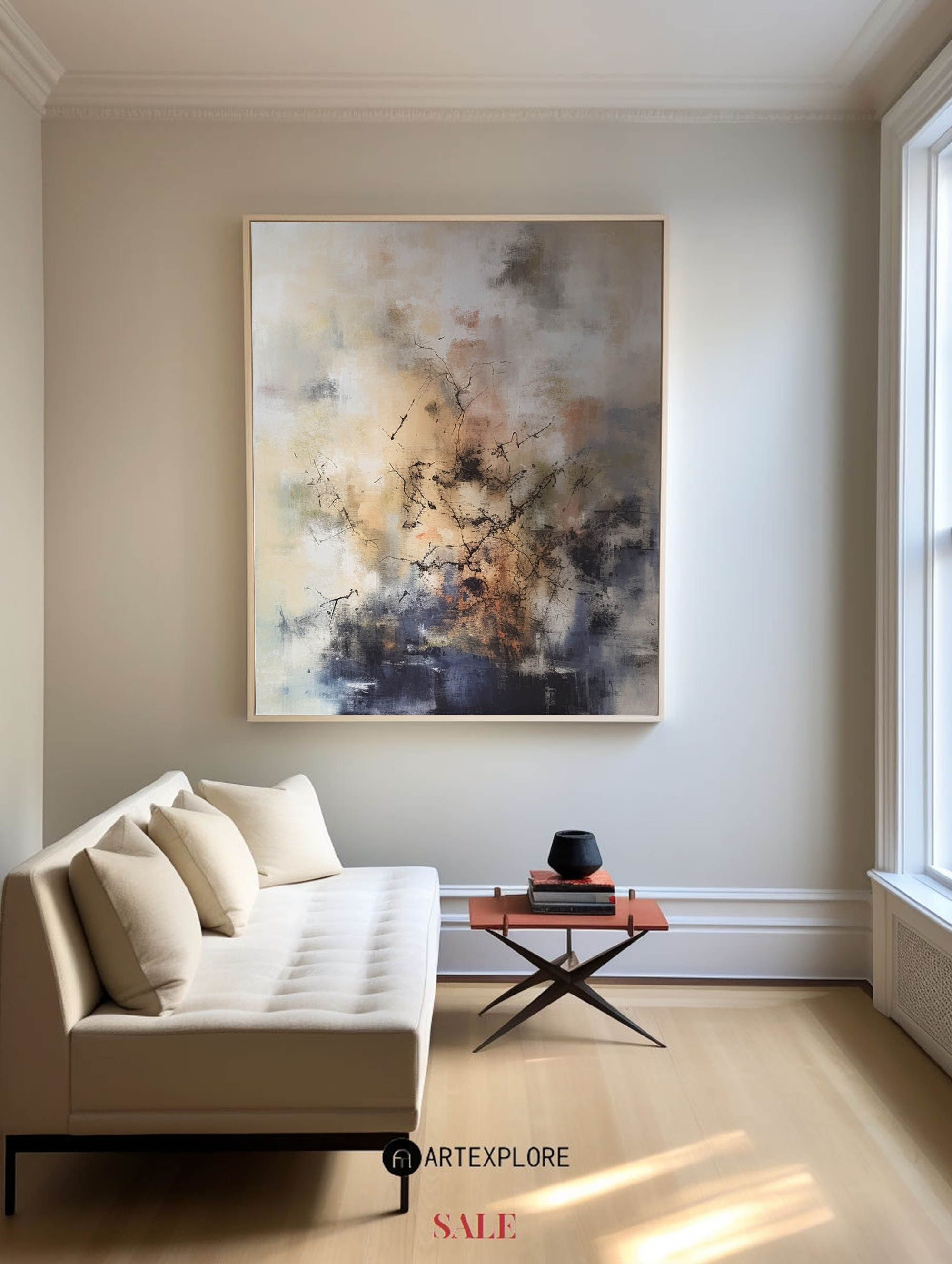 Modern Abstract Painting #ABAV394