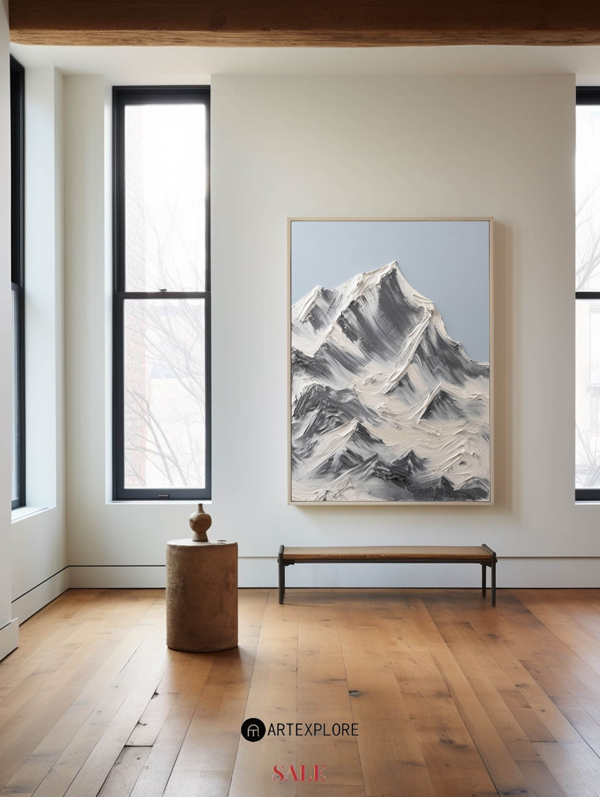 Modern Mountain Art Painting #ABLV16
