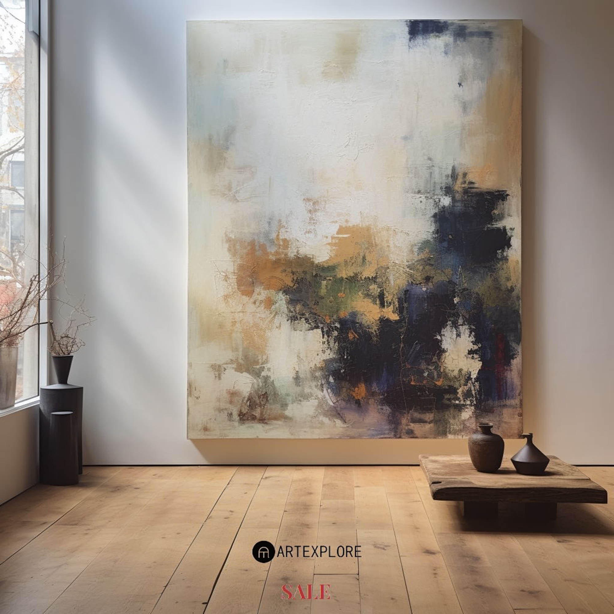 Modern Abstract Painting #ABAV399