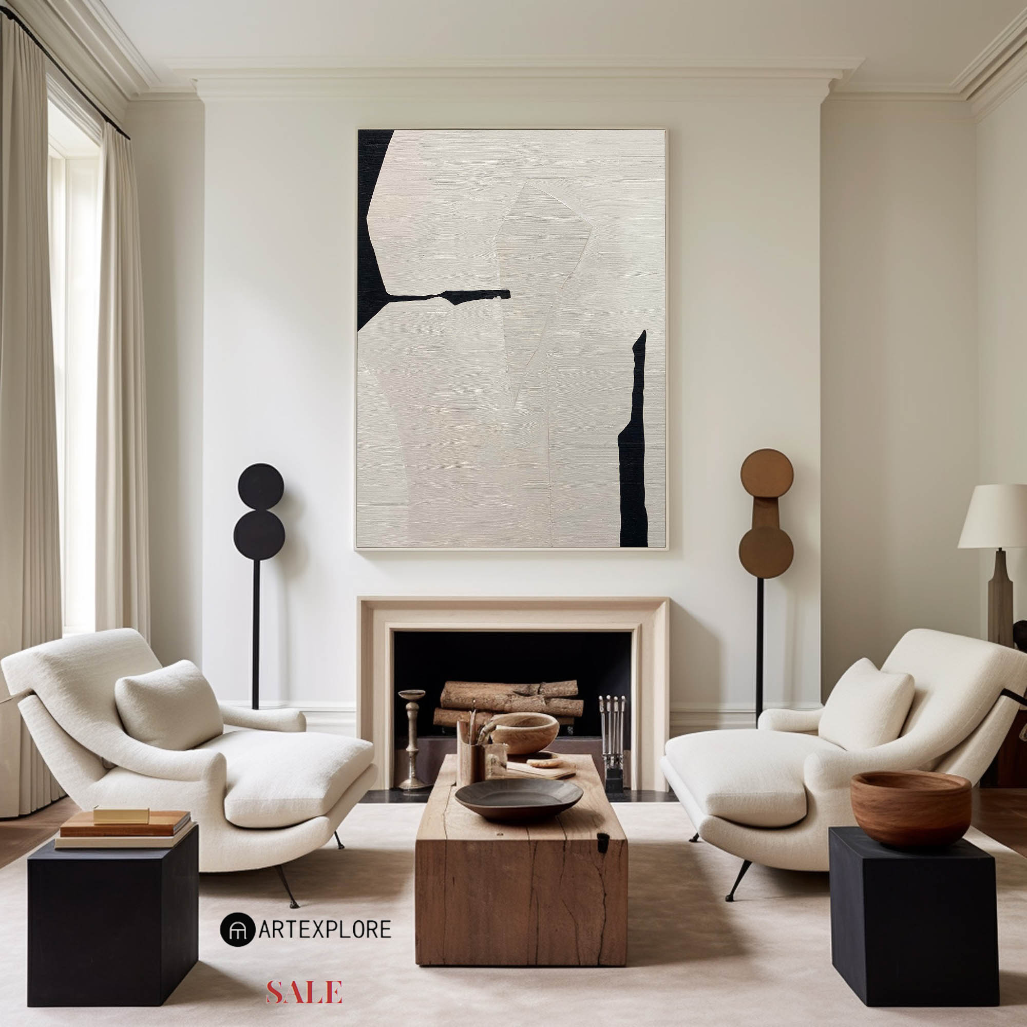 Modern Abstract Painting #ABAV401