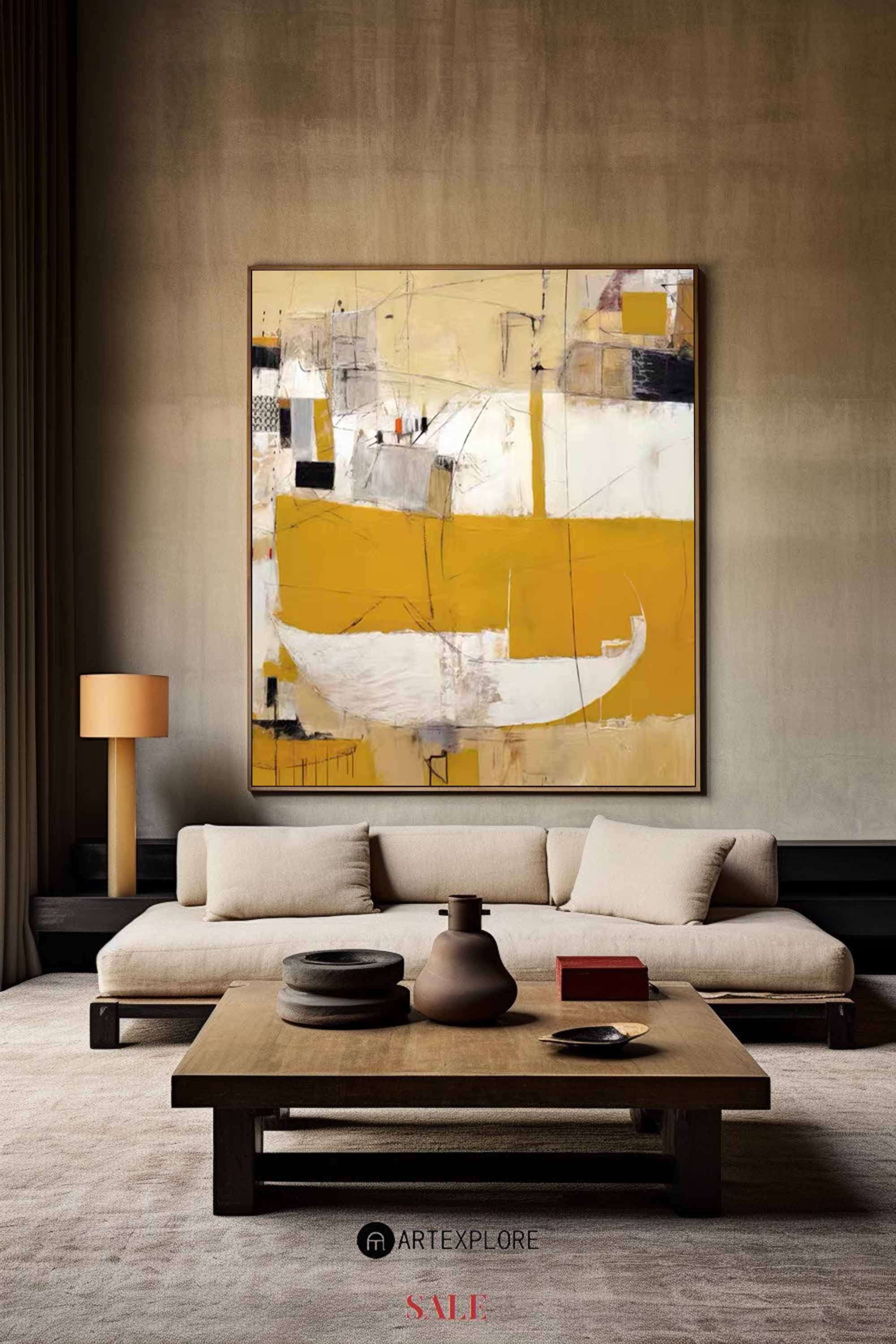 Modern Abstract Painting #ABAS163