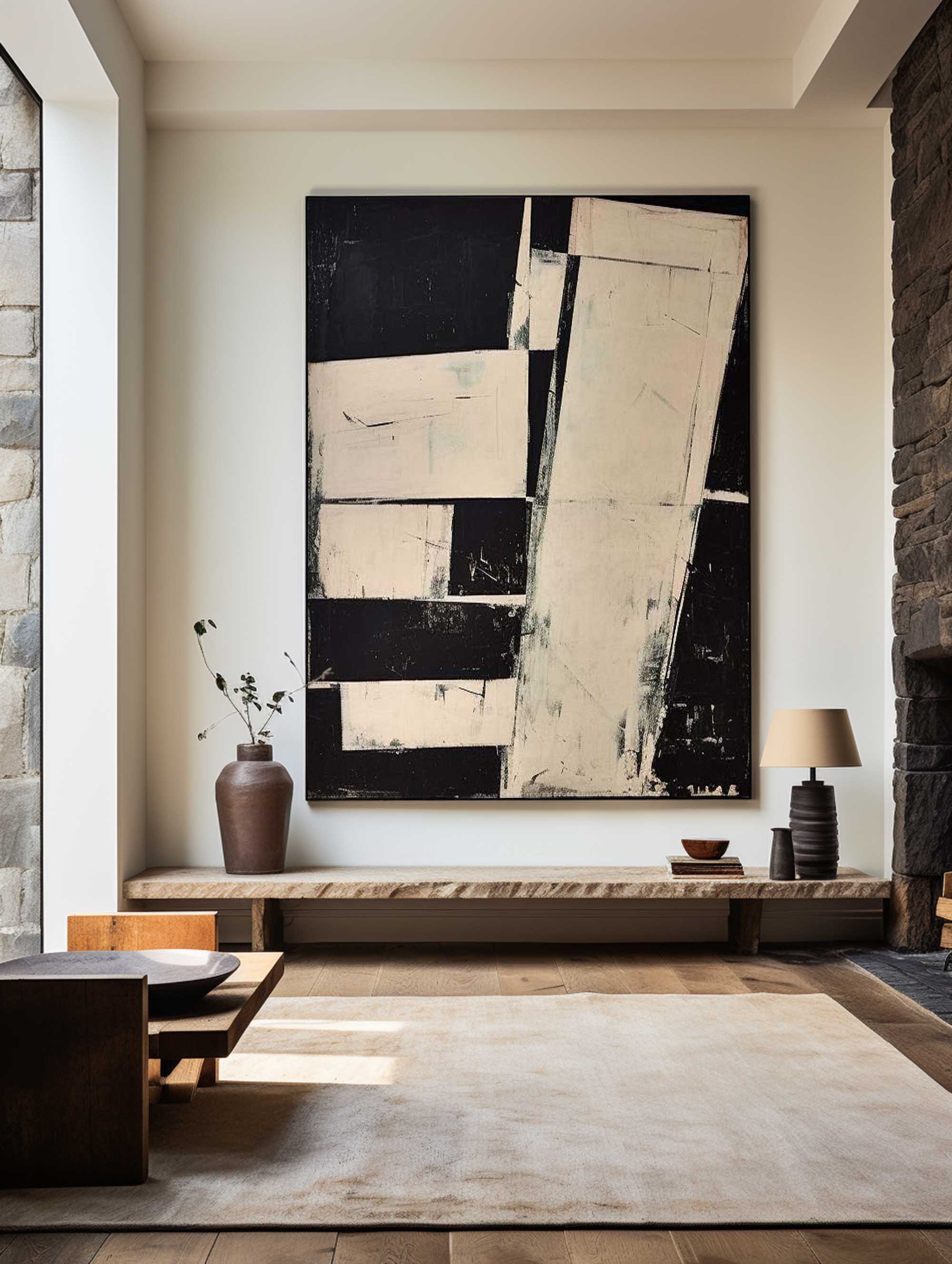 Modern Abstract Painting #ABAV428