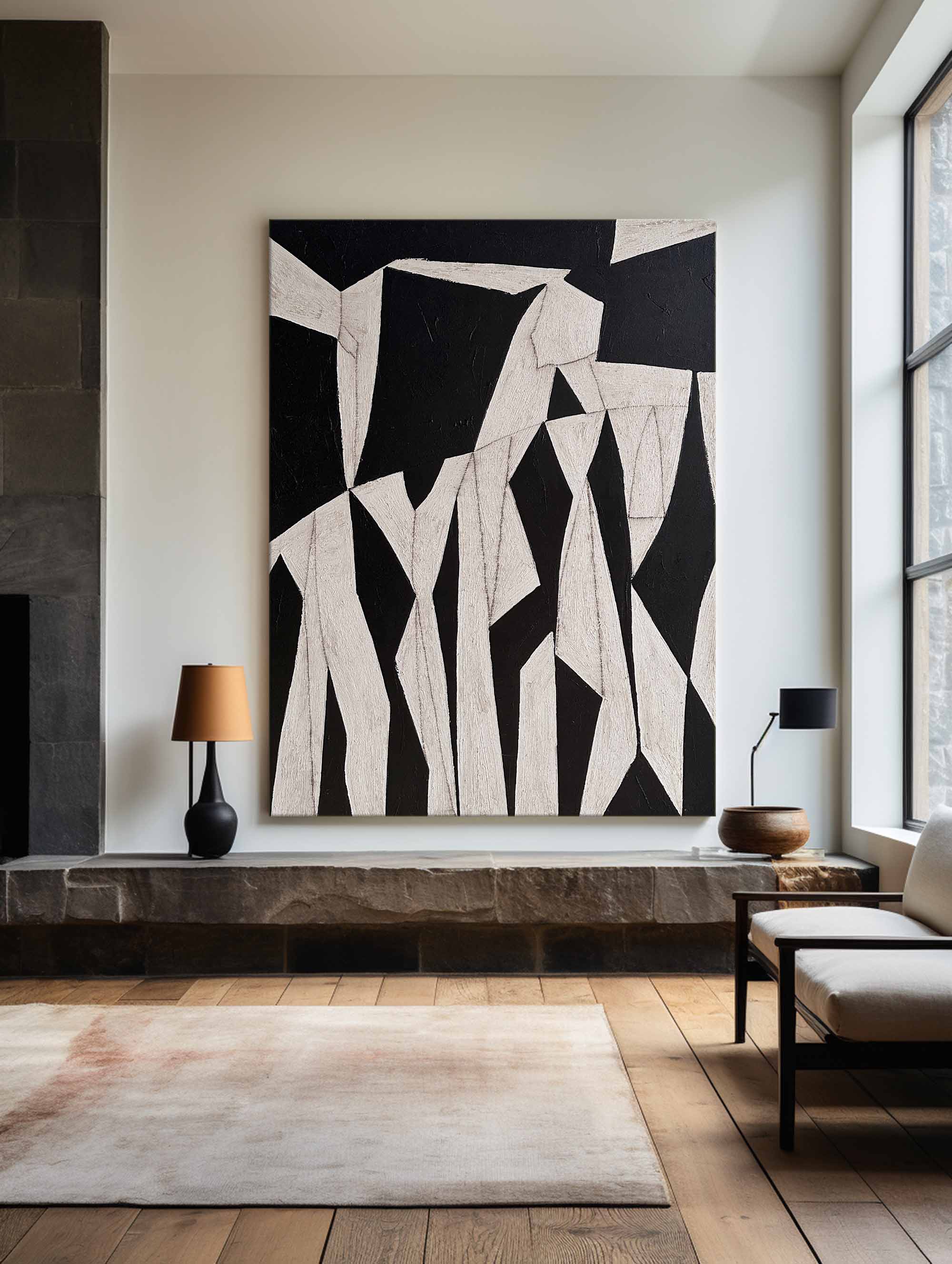 Modern Abstract Painting #ABAV417