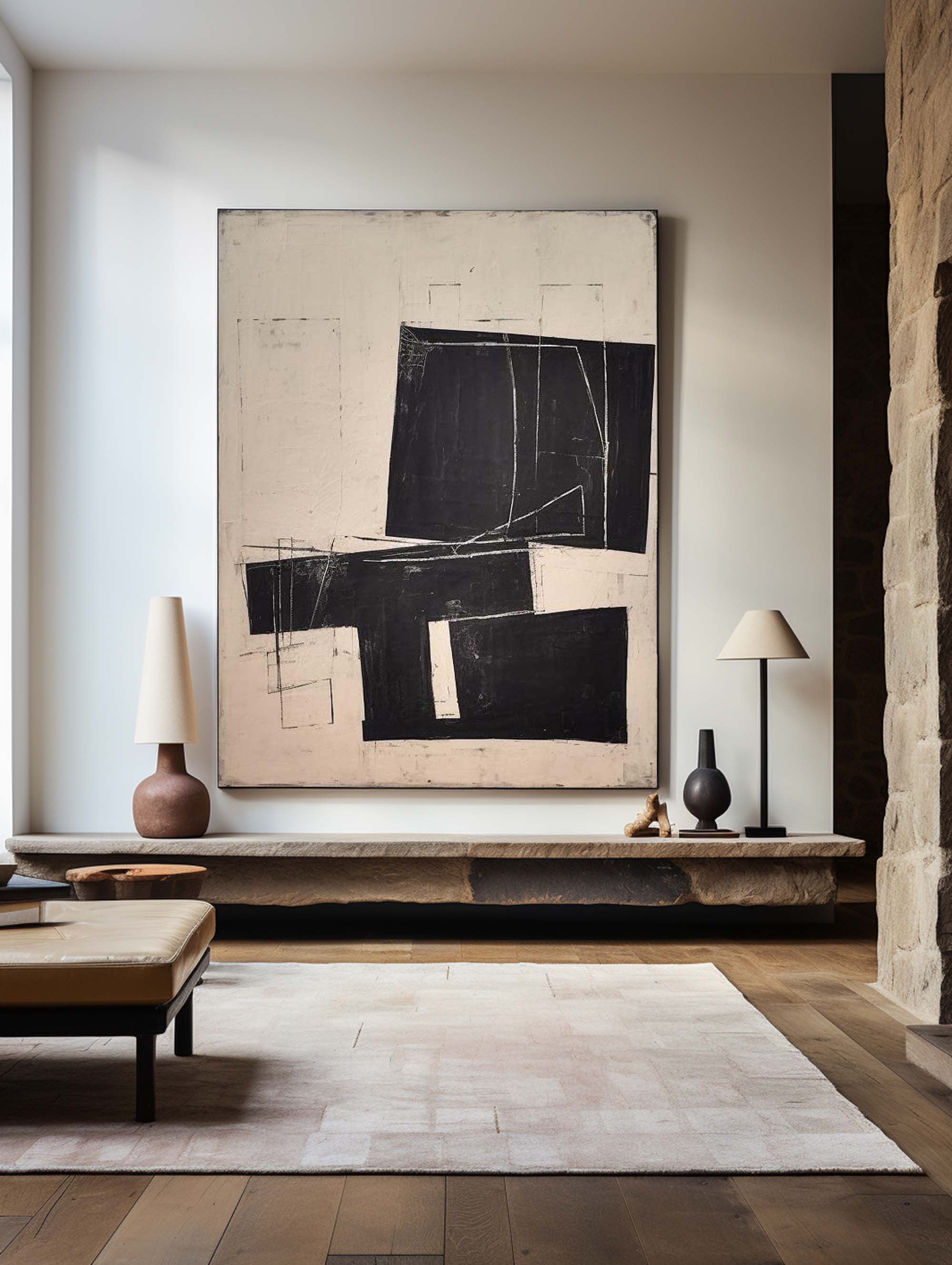 Modern Abstract Painting #ABAV427