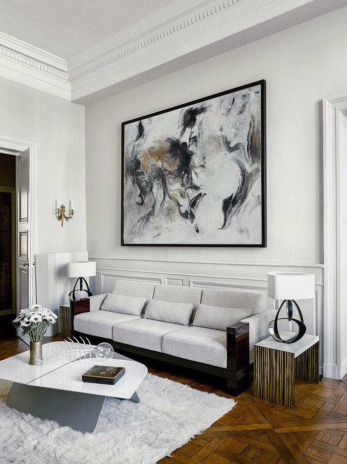 Black And White Abstract Art #ABAH20