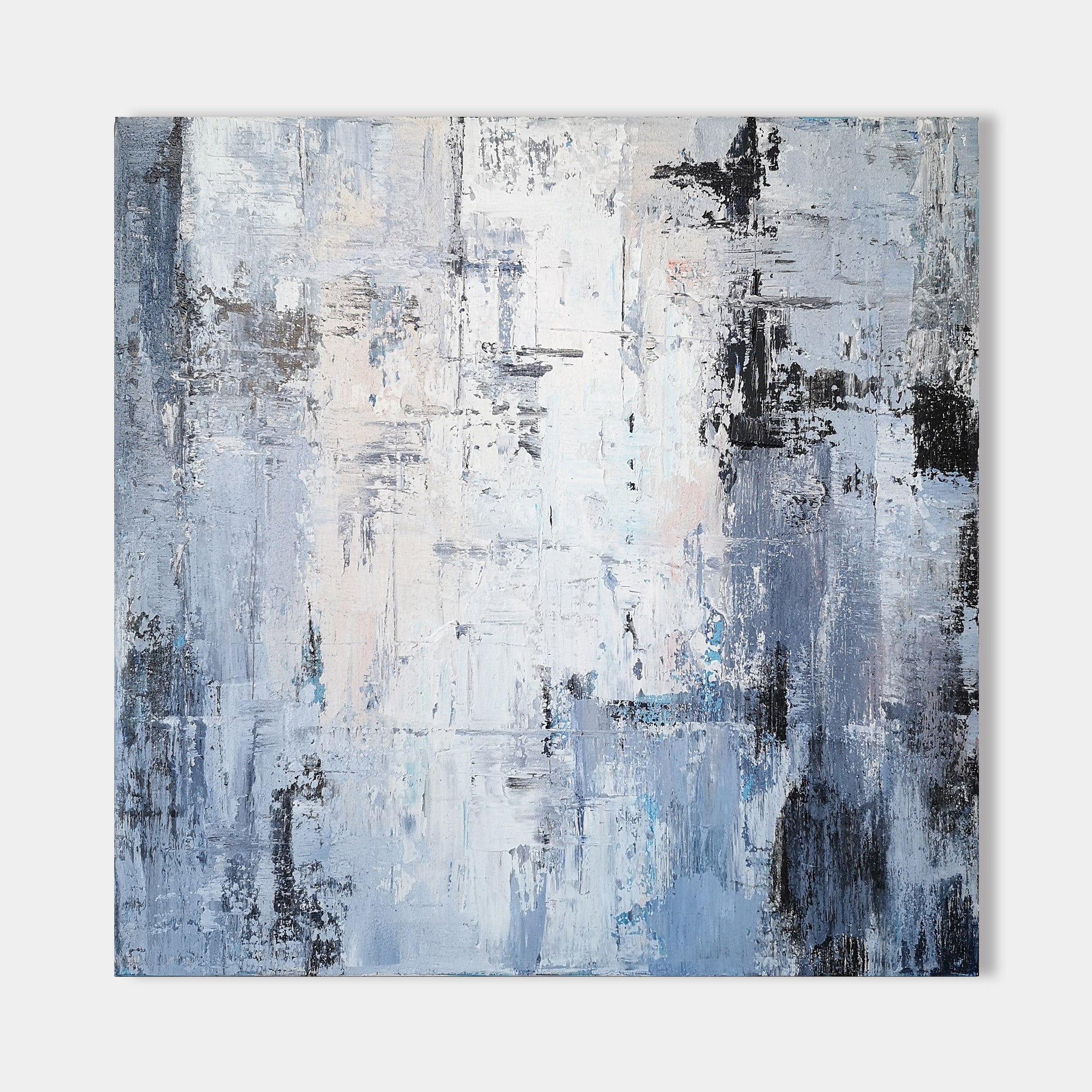 Blue Abstract Landscape Painting #IS40