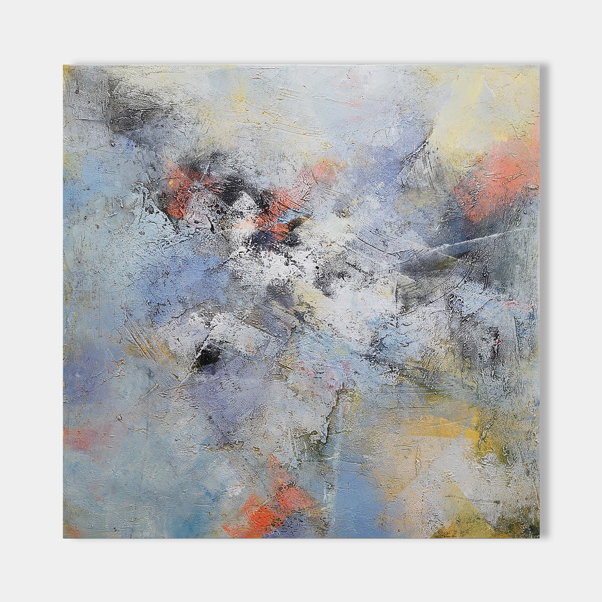 Square Abstract Painting #IS42