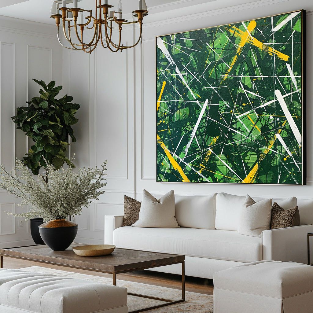 Modern Abstract Painting #ABAS198