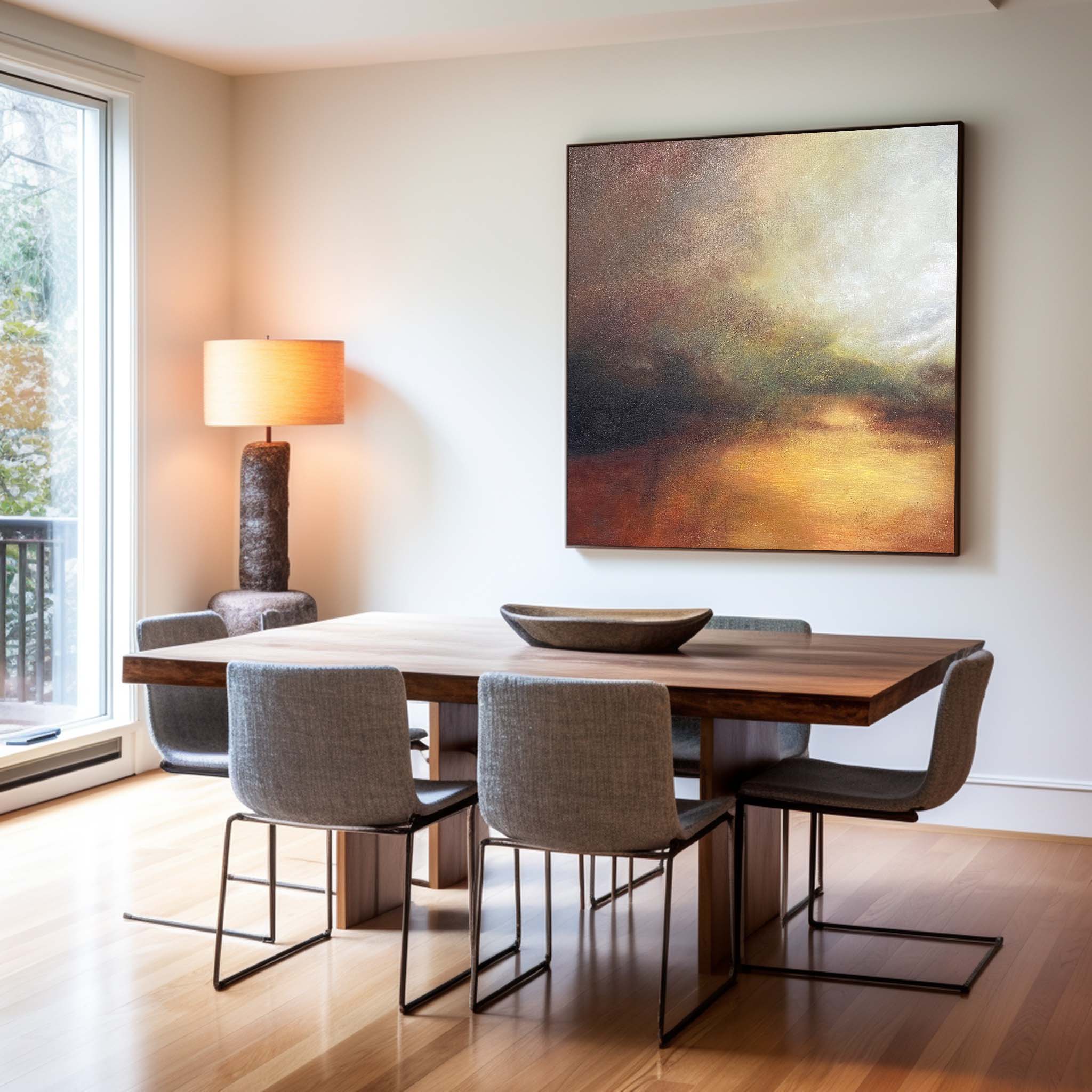 Abstract Scenery Painting #ABAS58