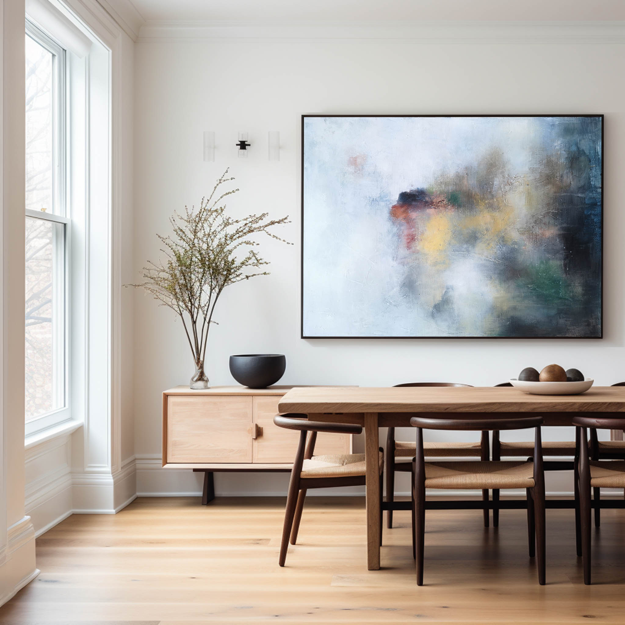 Ocean Abstract Painting #ABSH34