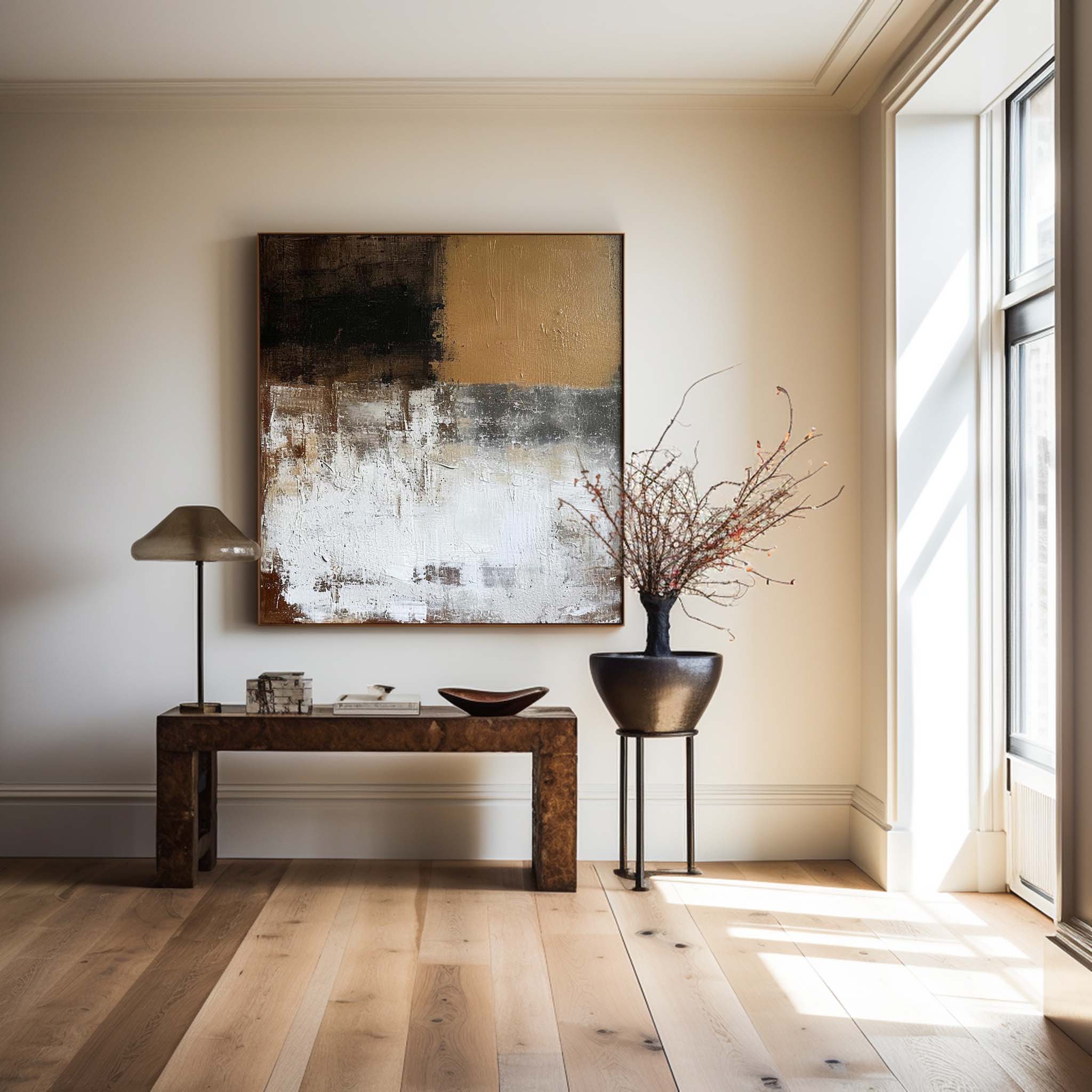 Modern Abstract Painting #ABAS187