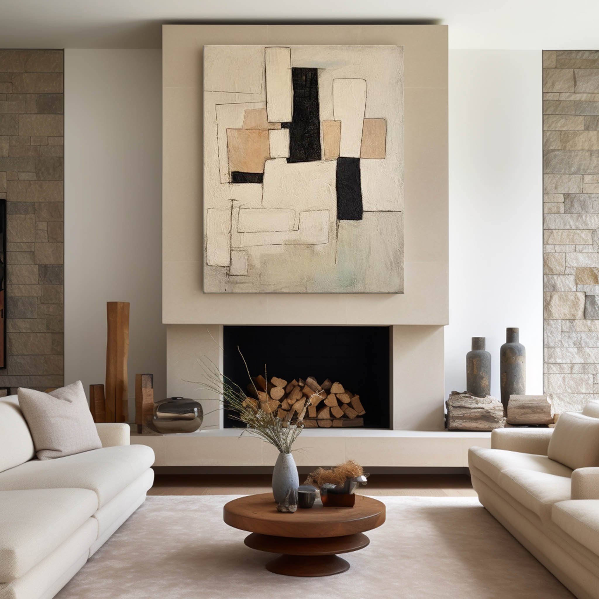 Modern Abstract Painting #ABAV437