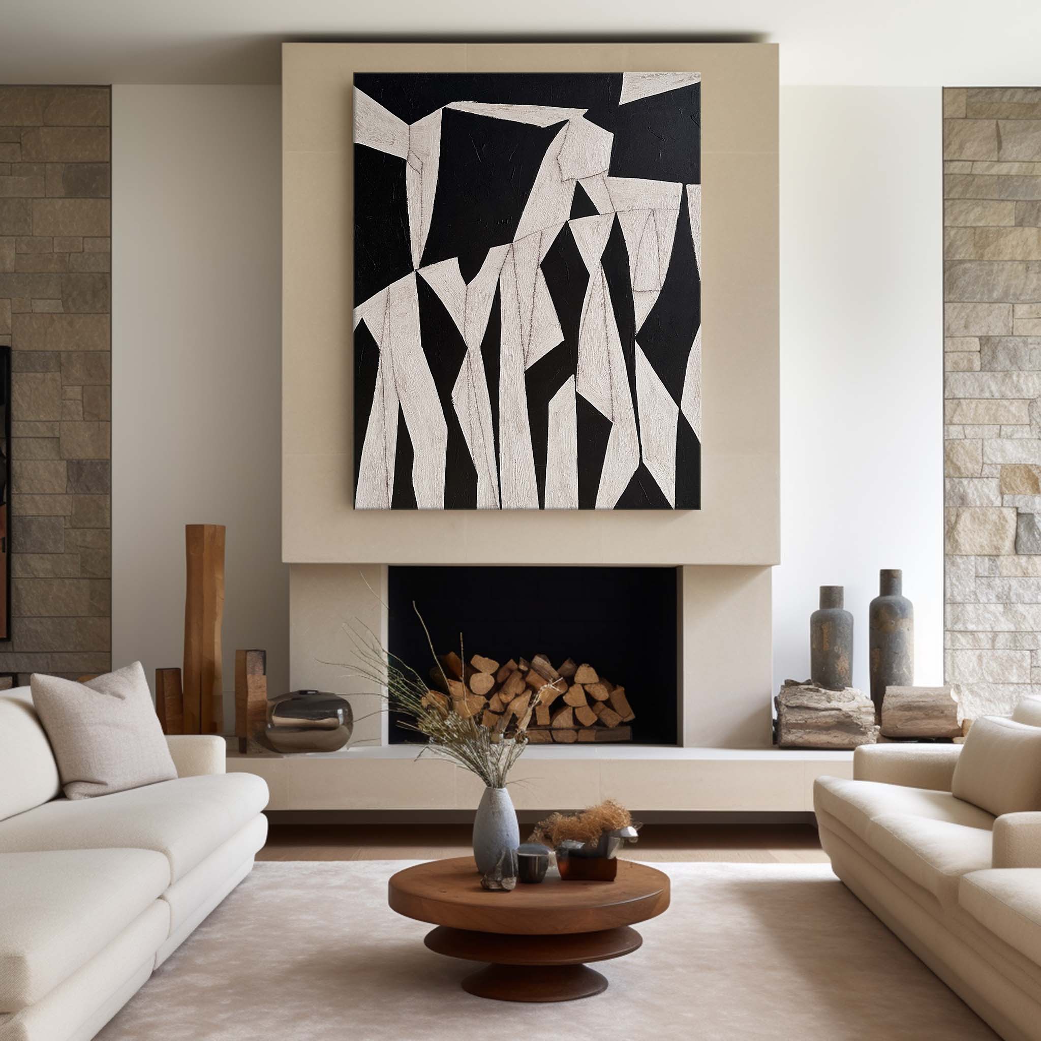 Modern Abstract Painting #ABAV417