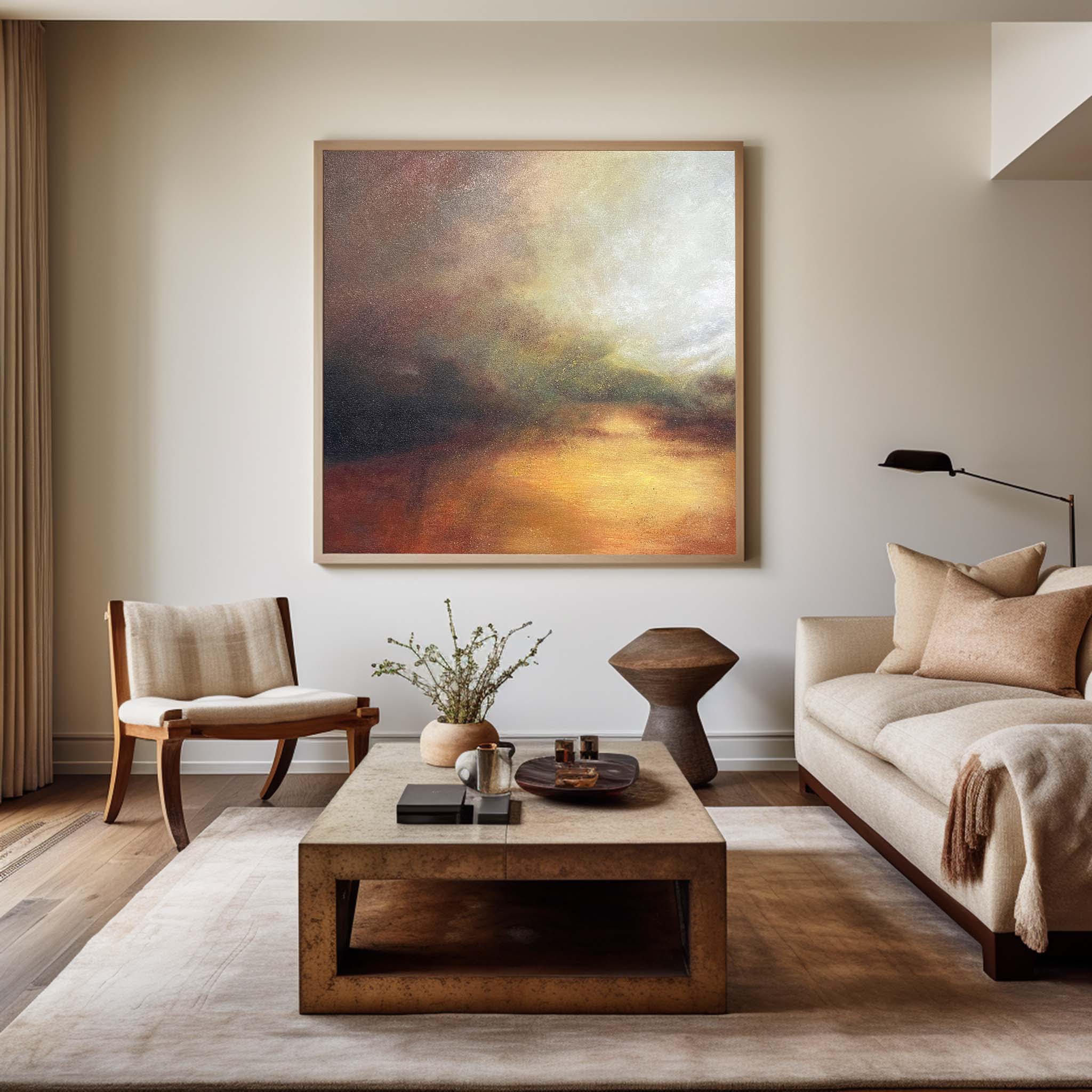 Abstract Scenery Painting #ABAS58