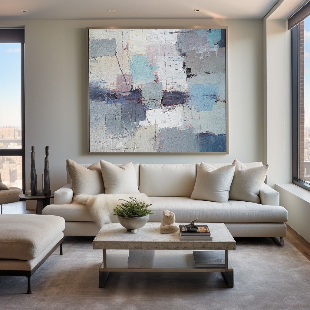 Abstract Coastal Painting #ABSH40