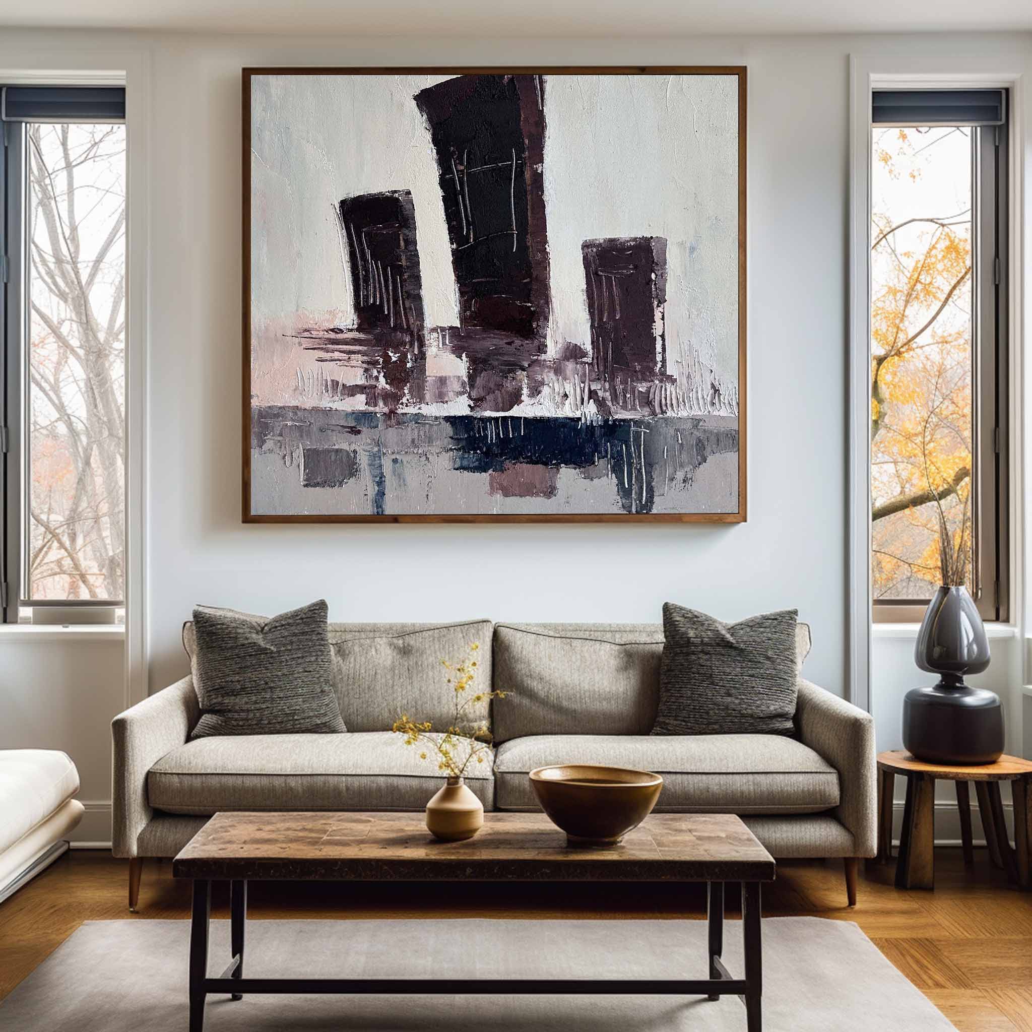 Modern Urban Scene Painting #URS03