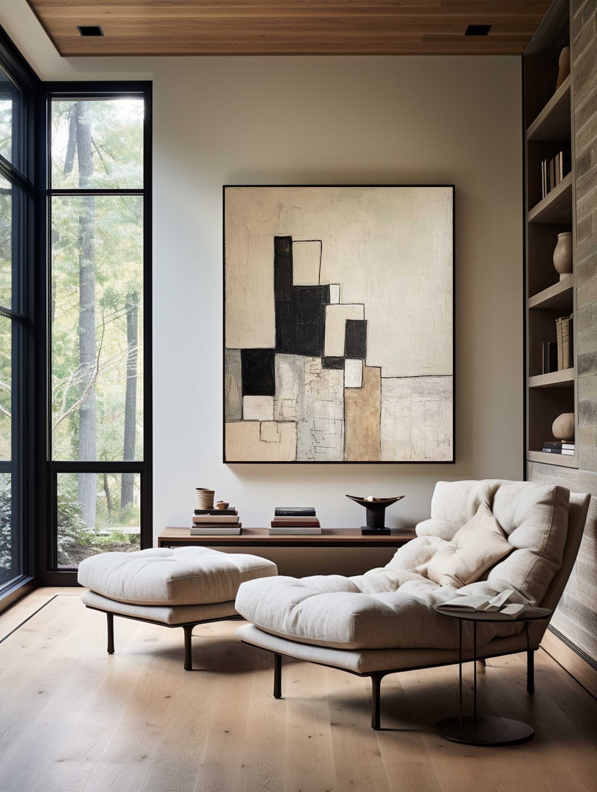 Modern Abstract Painting #ABAV435