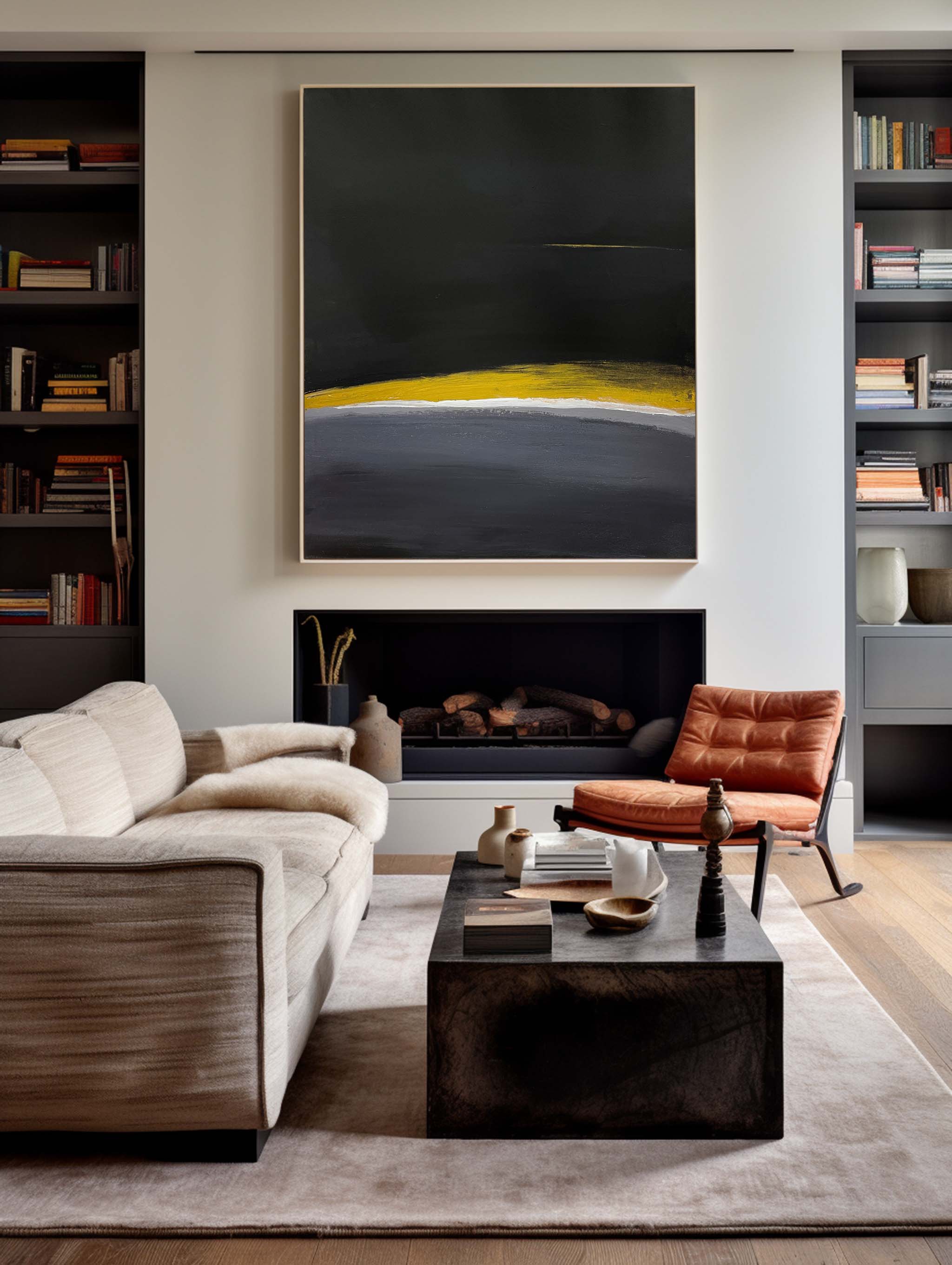 Modern Abstract Painting #ABAV244