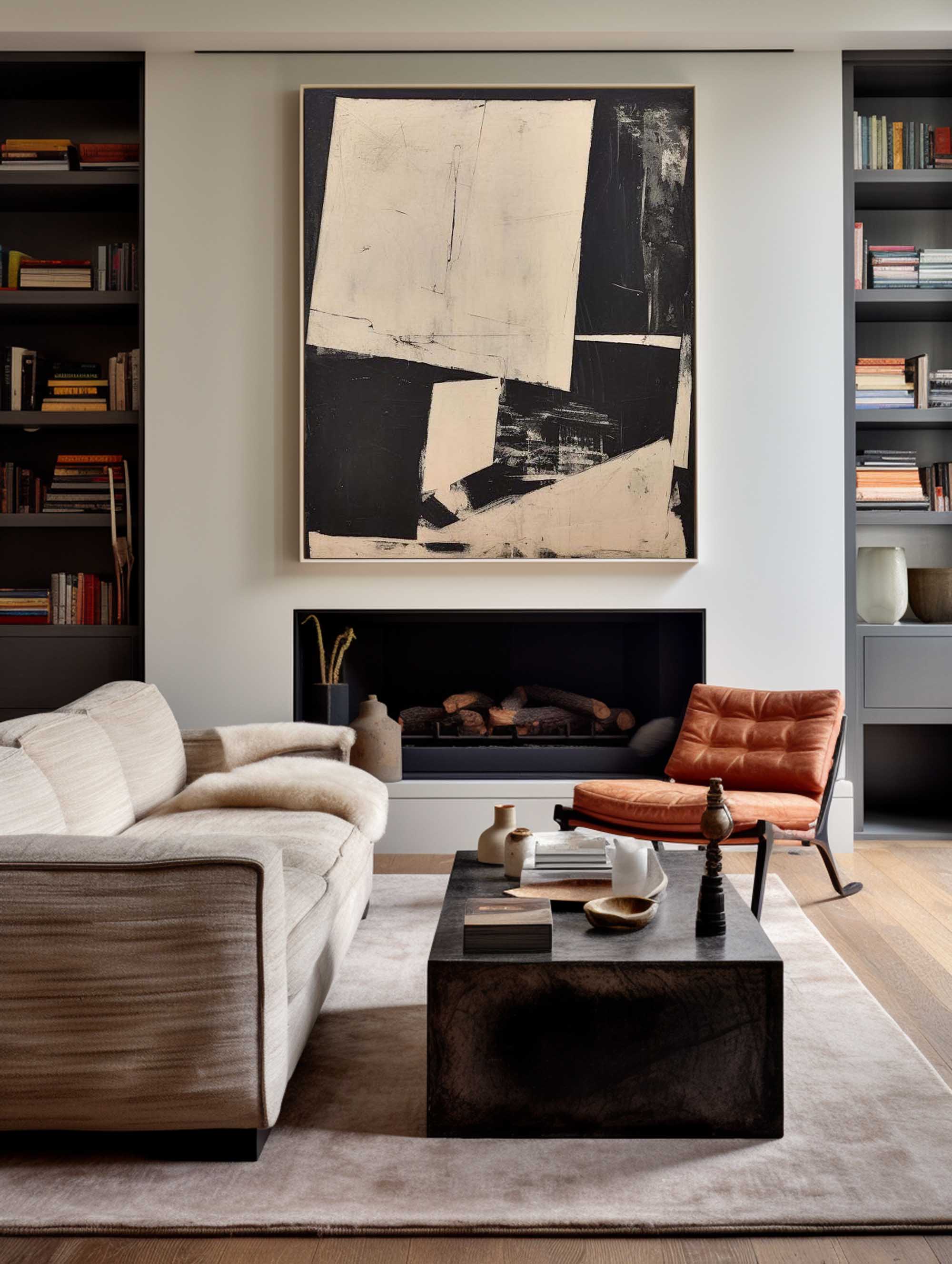 Modern Abstract Painting #ABAV424
