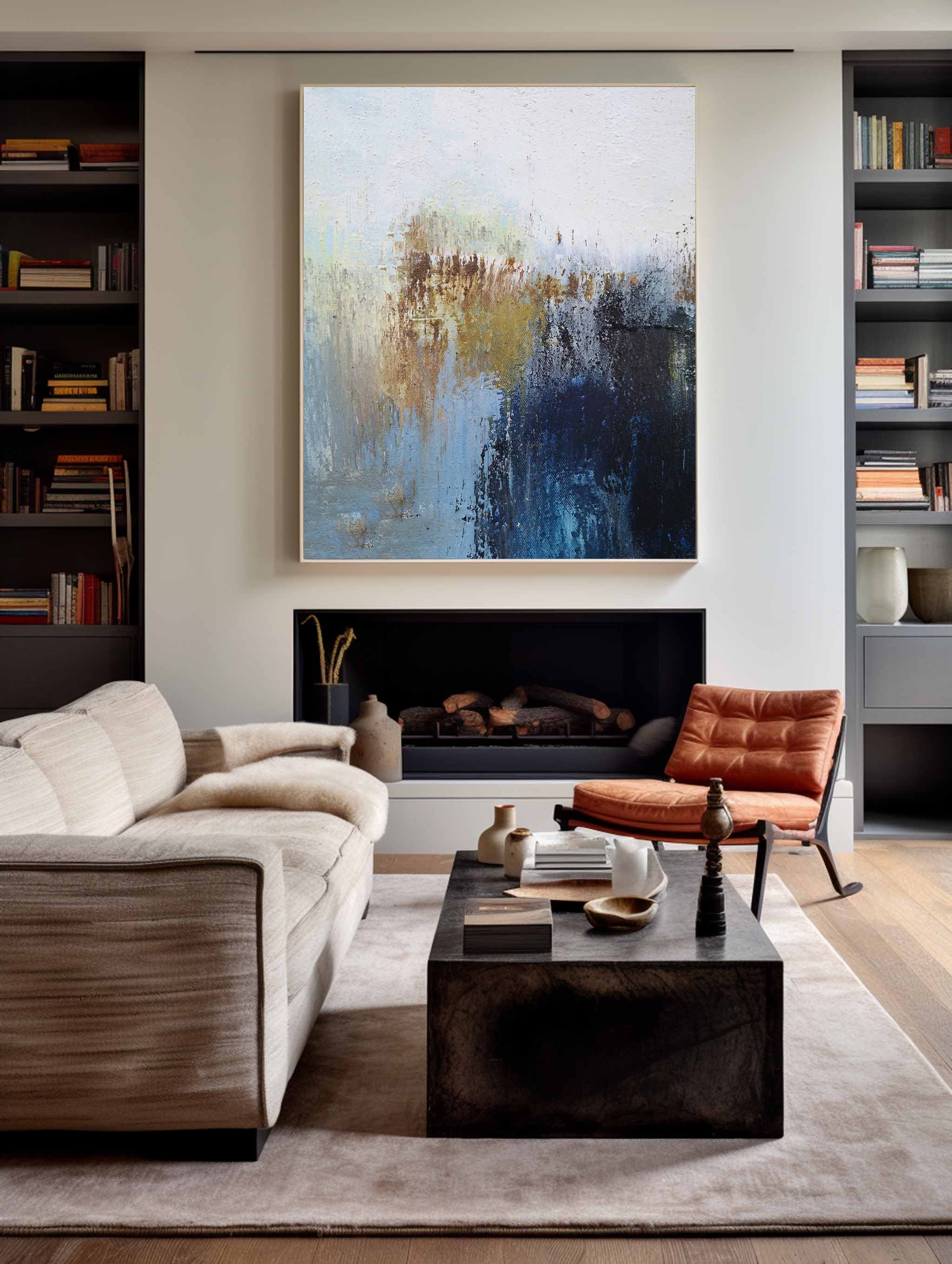 Modern Abstract Painting #ABAV100