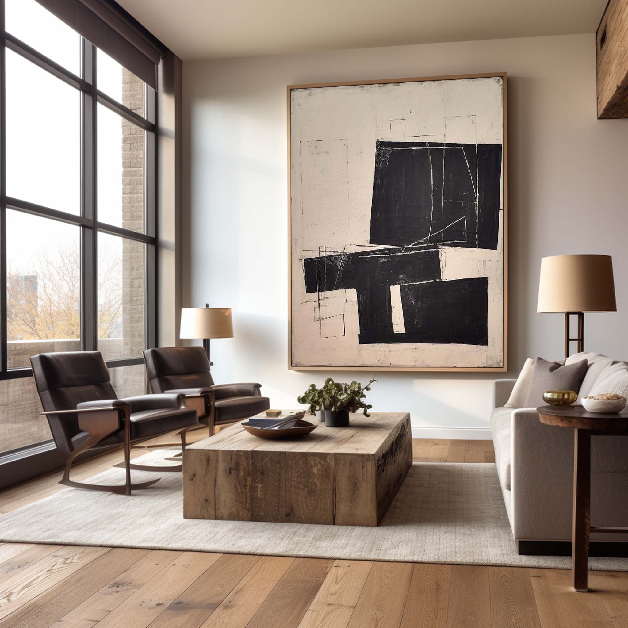 Modern Abstract Painting #ABAV427